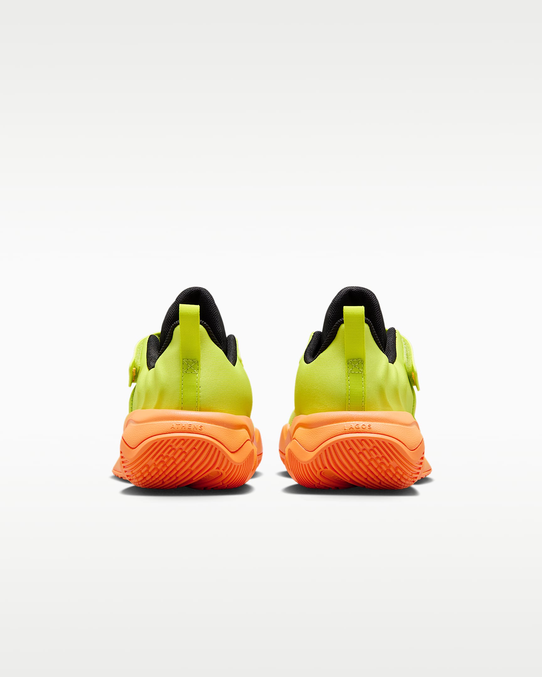 Giannis Immortality 4 Little Kids' Shoes - Cyber/Sundial/Lightning/Bright Mandarin