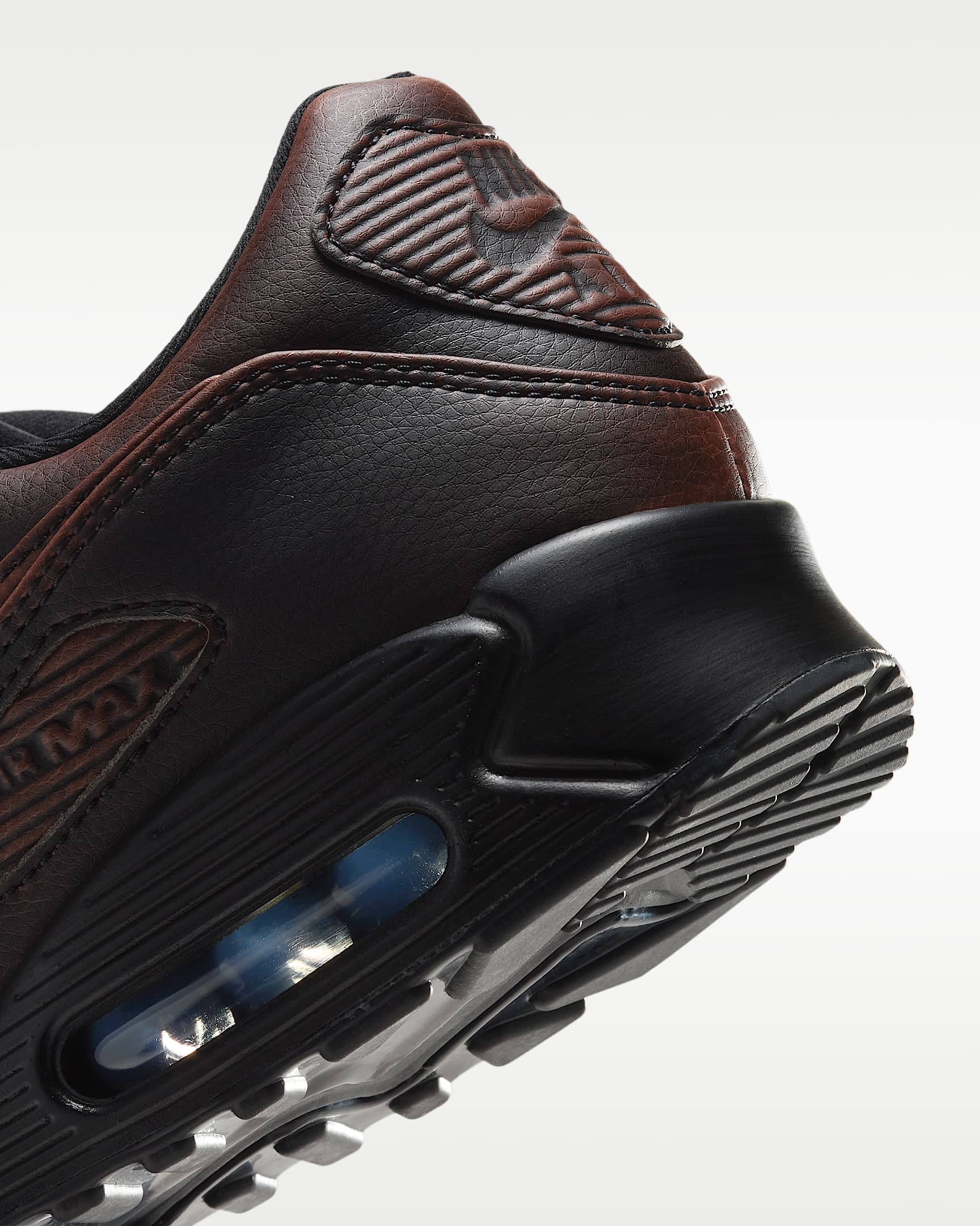 Nike Air Max 90 Premium Men's Shoes - Black/Cinnamon/Black