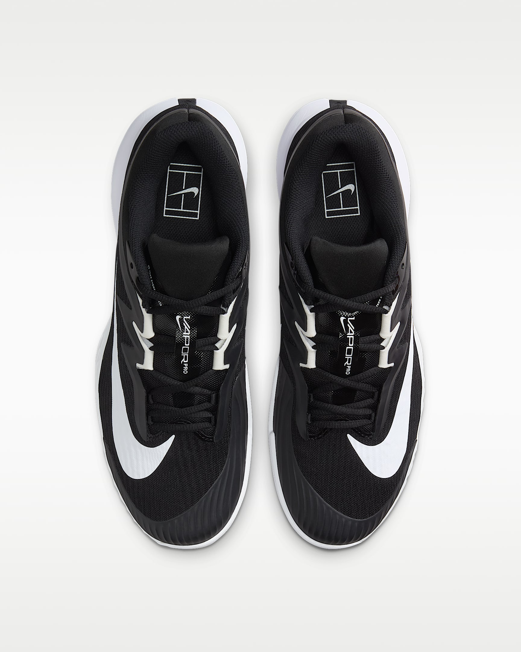 Nike Vapor Pro 3 Men's Clay Court Tennis Shoes - Black/White