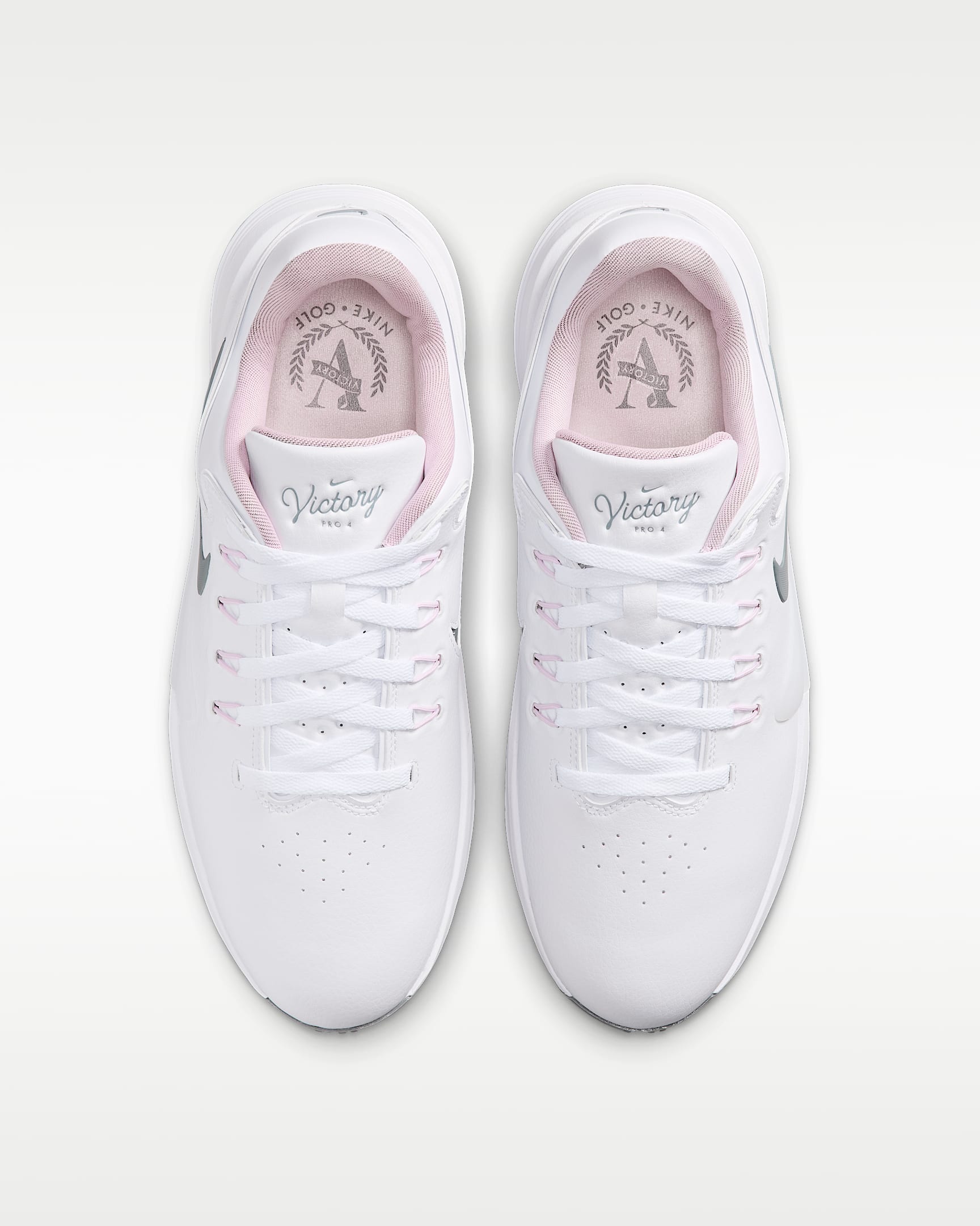 Golfové boty Nike Victory Pro 4 - Bílá/Bílá/Bleached Lilac/Cool Grey
