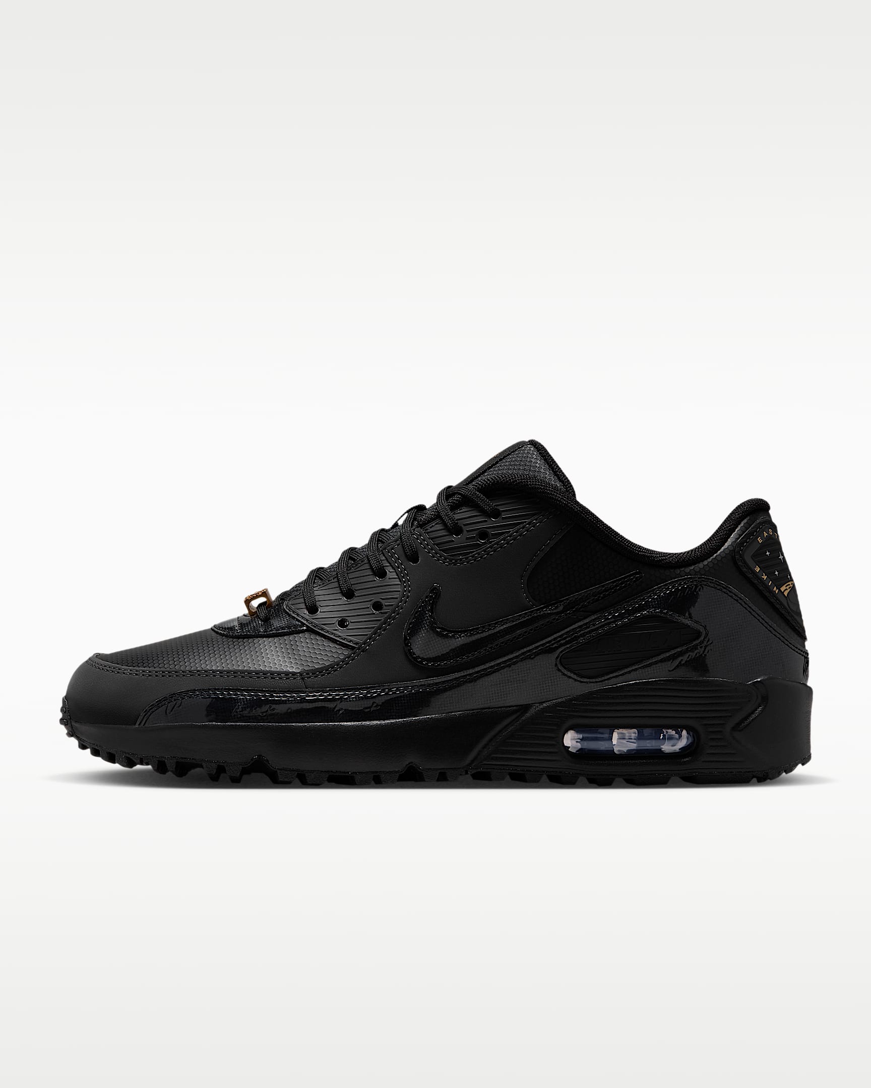 Nike Air Max 90 G x Eastside Golf Golf Shoes - Black/Dark Smoke Grey/Black