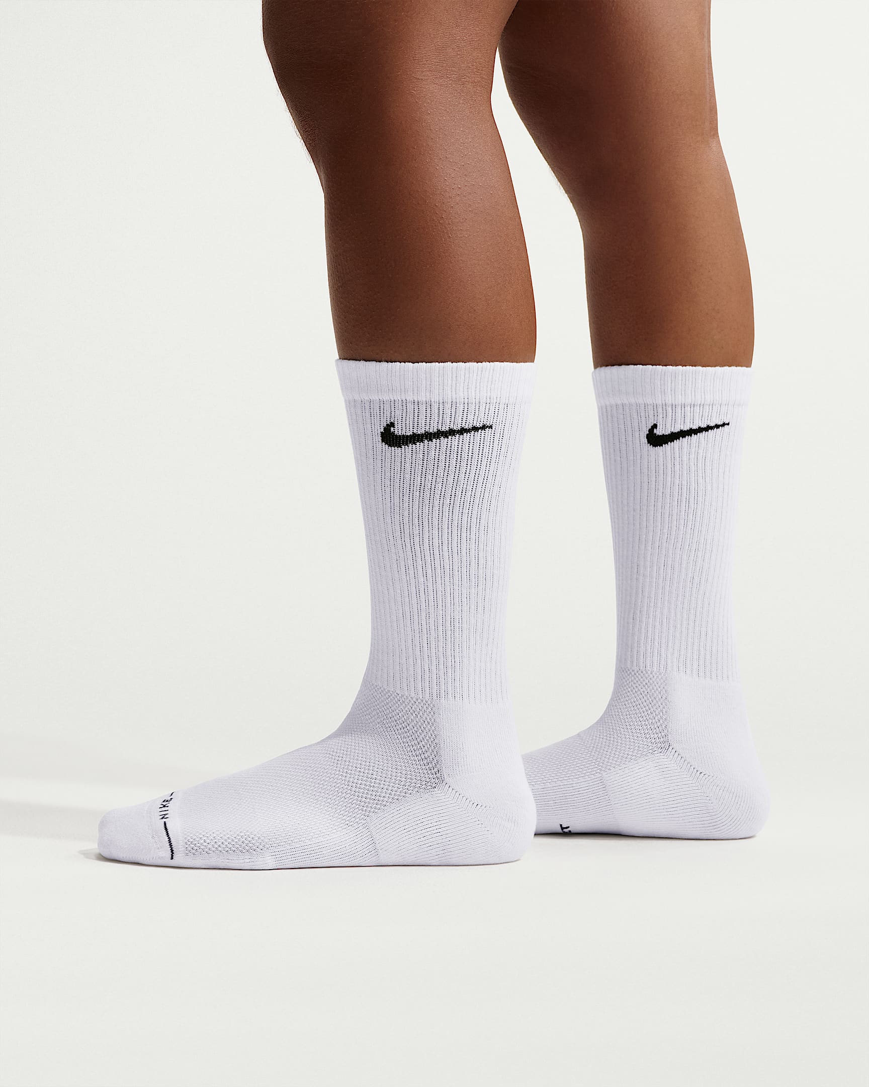 Chaussettes montantes Nike Everyday Elevated (6 paires) - Blanc