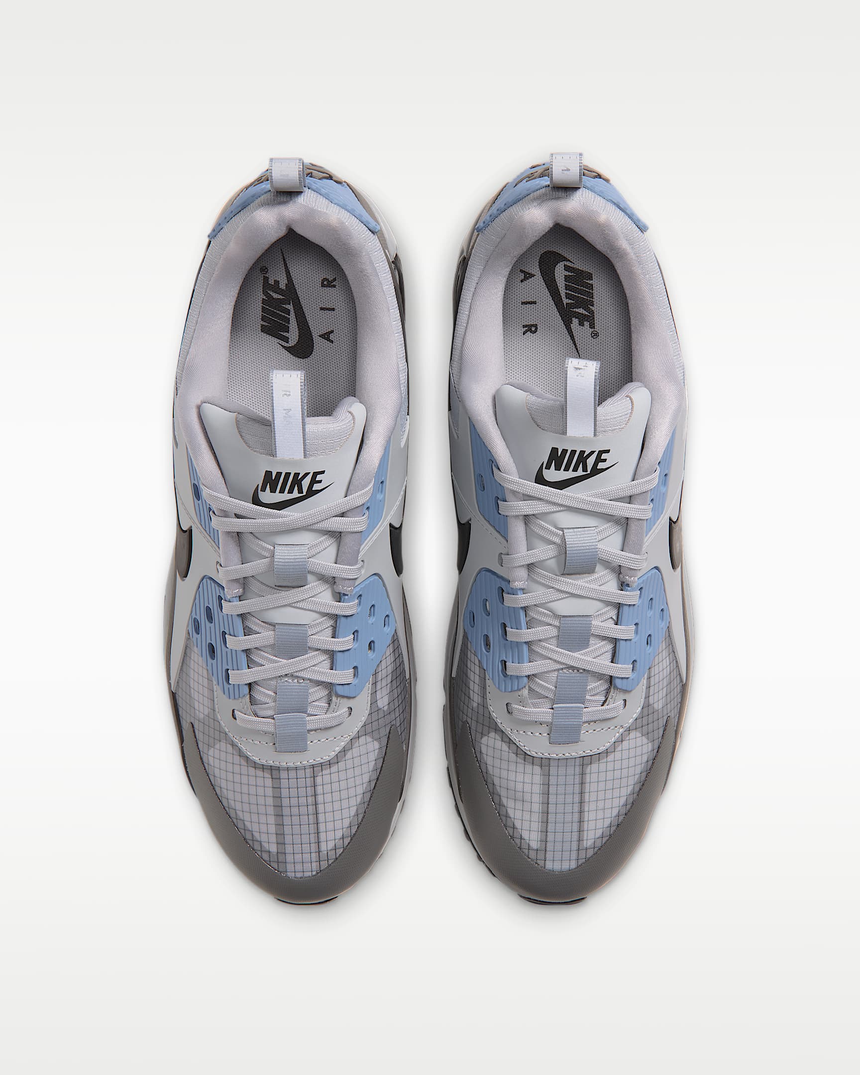 Nike Air Max 90 Drift herenschoenen - Medium Ash/Work Blue/Wolf Grey/Zwart