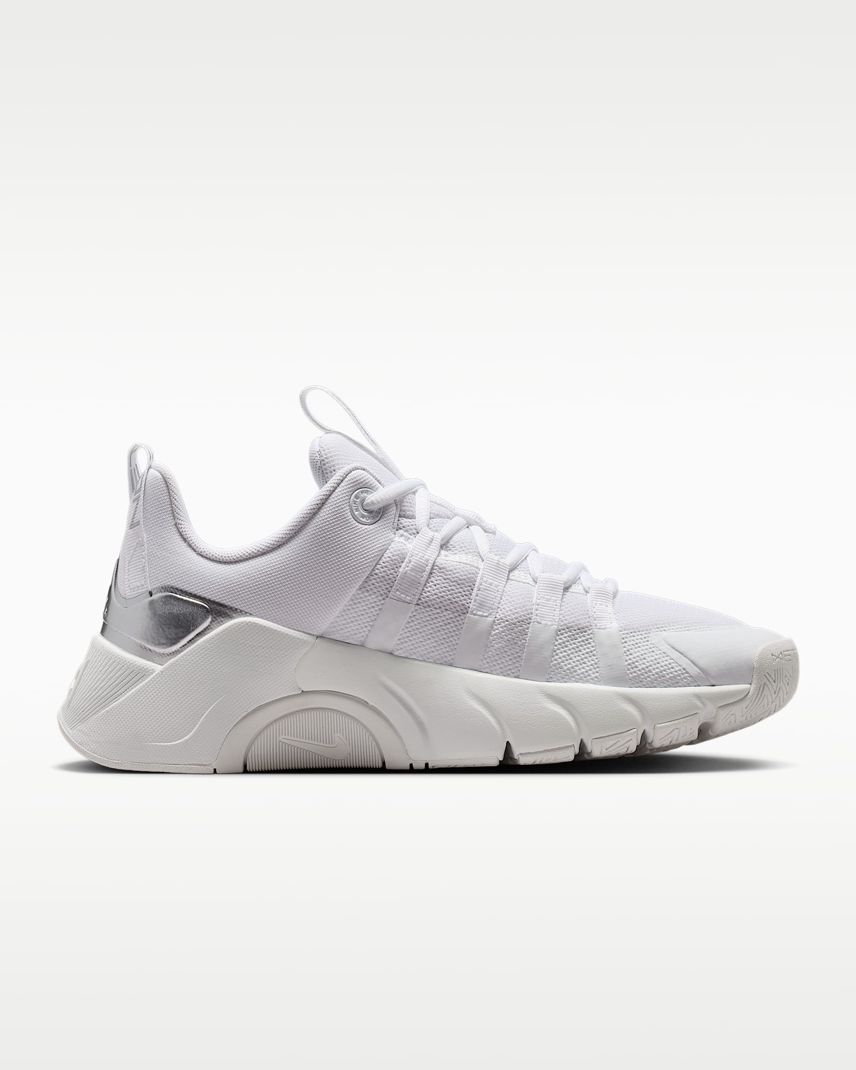 Nike Free Metcon 7 Zapatillas de entrenamiento - Mujer - Blanco/Blanco/Plata metalizado