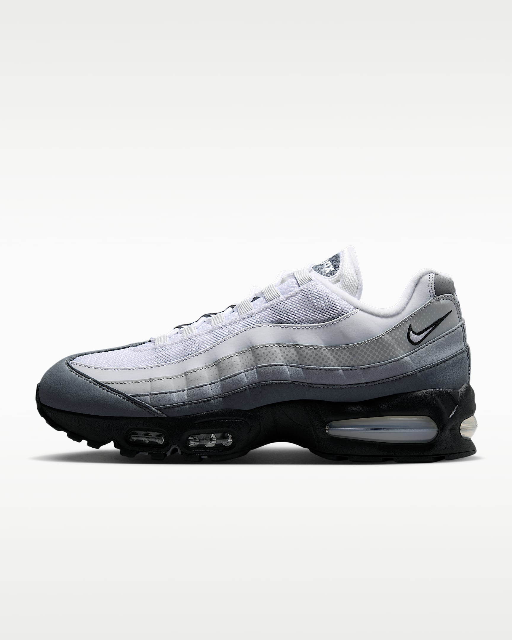 Nike Air Max 95 Big Bubble Men's Shoes - Black/Pure Platinum/Wolf Grey/White