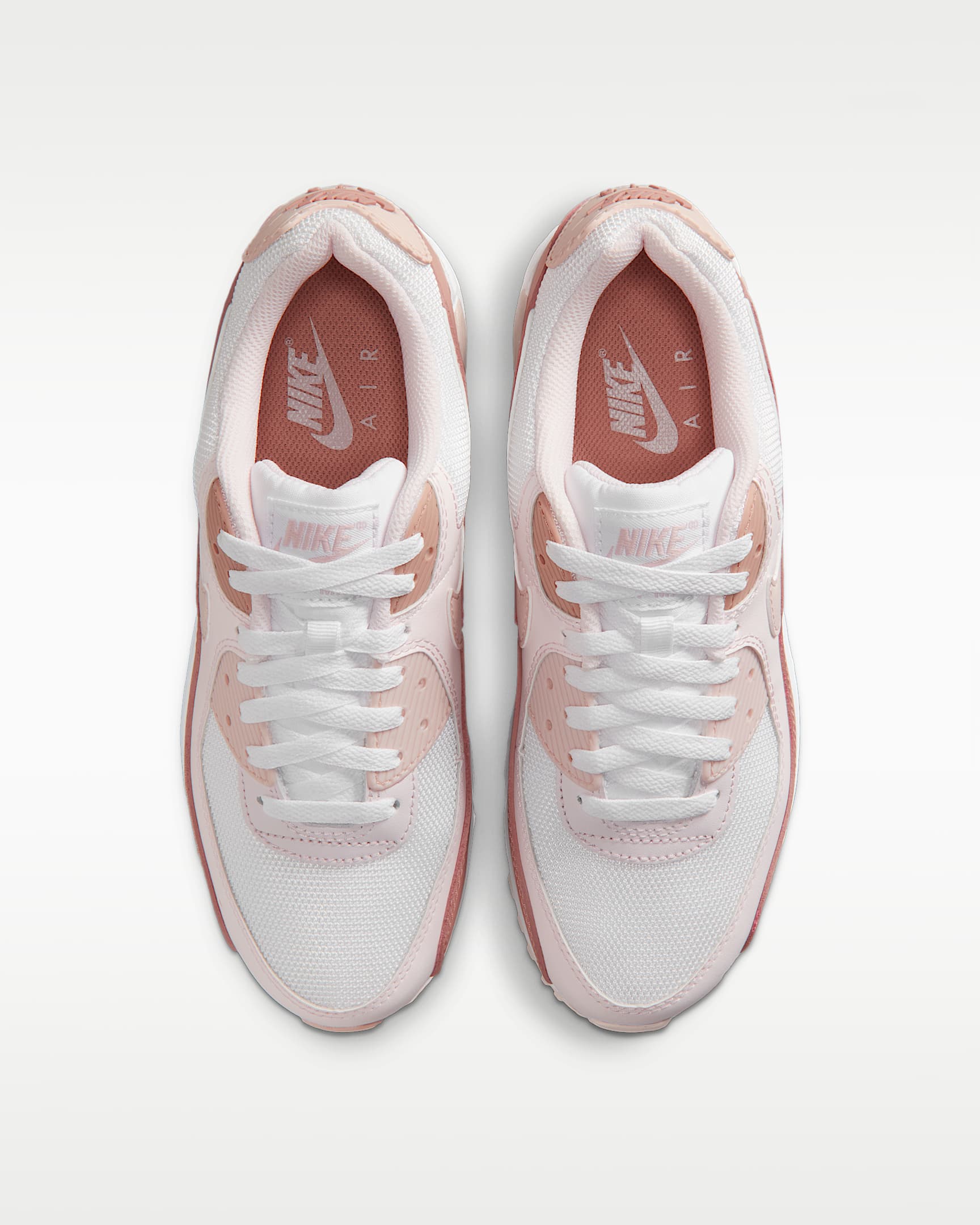 Nike Air Max 90 Women's Shoes - Particle Pink/Pearl Pink/Silt Red