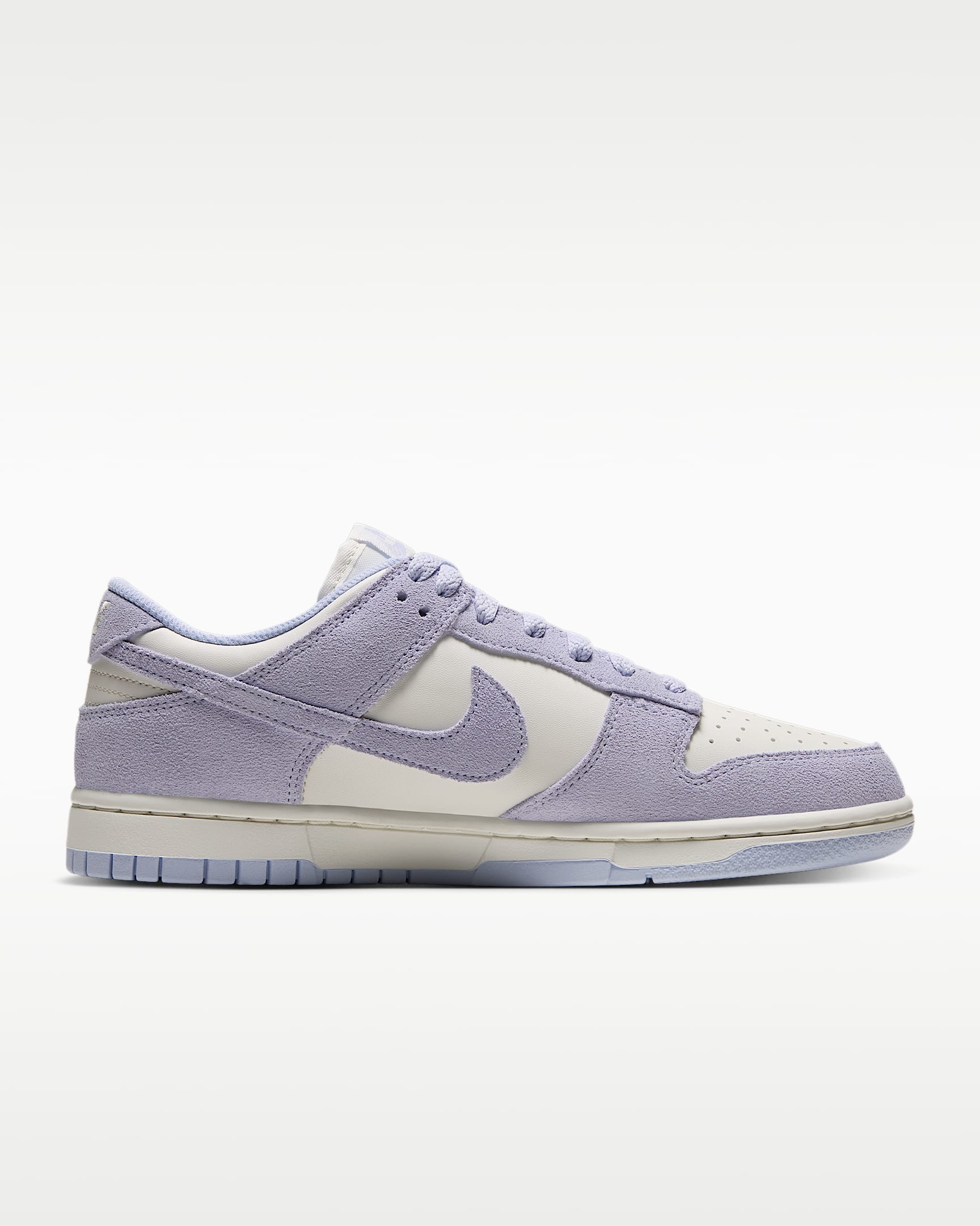 Chaussure Nike Dunk Low Suede pour femme - Palest Purple/Sail/Metallic Silver/Palest Purple