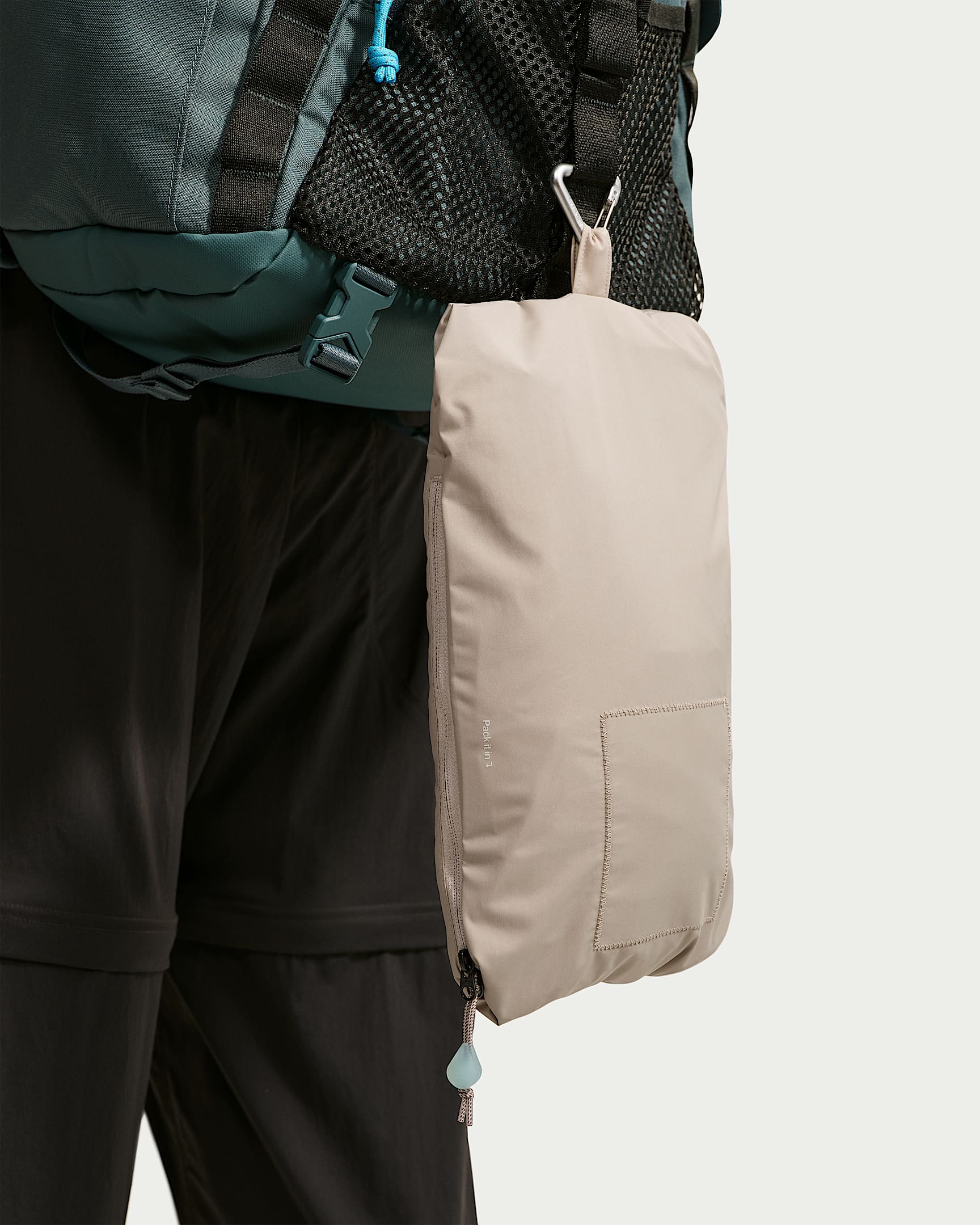 ACG Phantazma Men's Storm-FIT ADV Jacket - Cream II/Light Orewood Brown/Light British Tan/Summit White