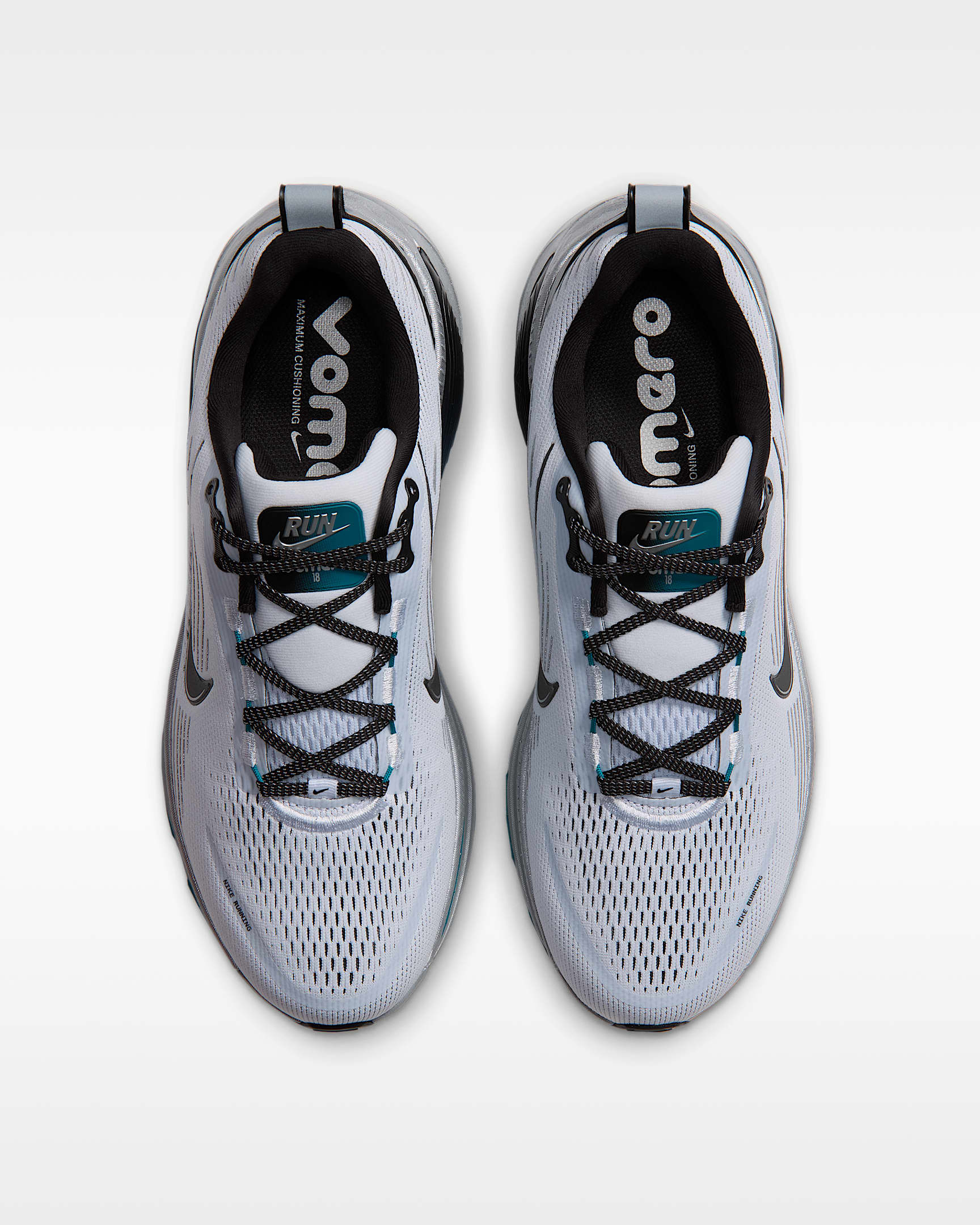 Nike Vomero 18 Sabatilles de running de carretera - Home - Football Grey/Metallic Cool Grey/Bright Spruce/Negre