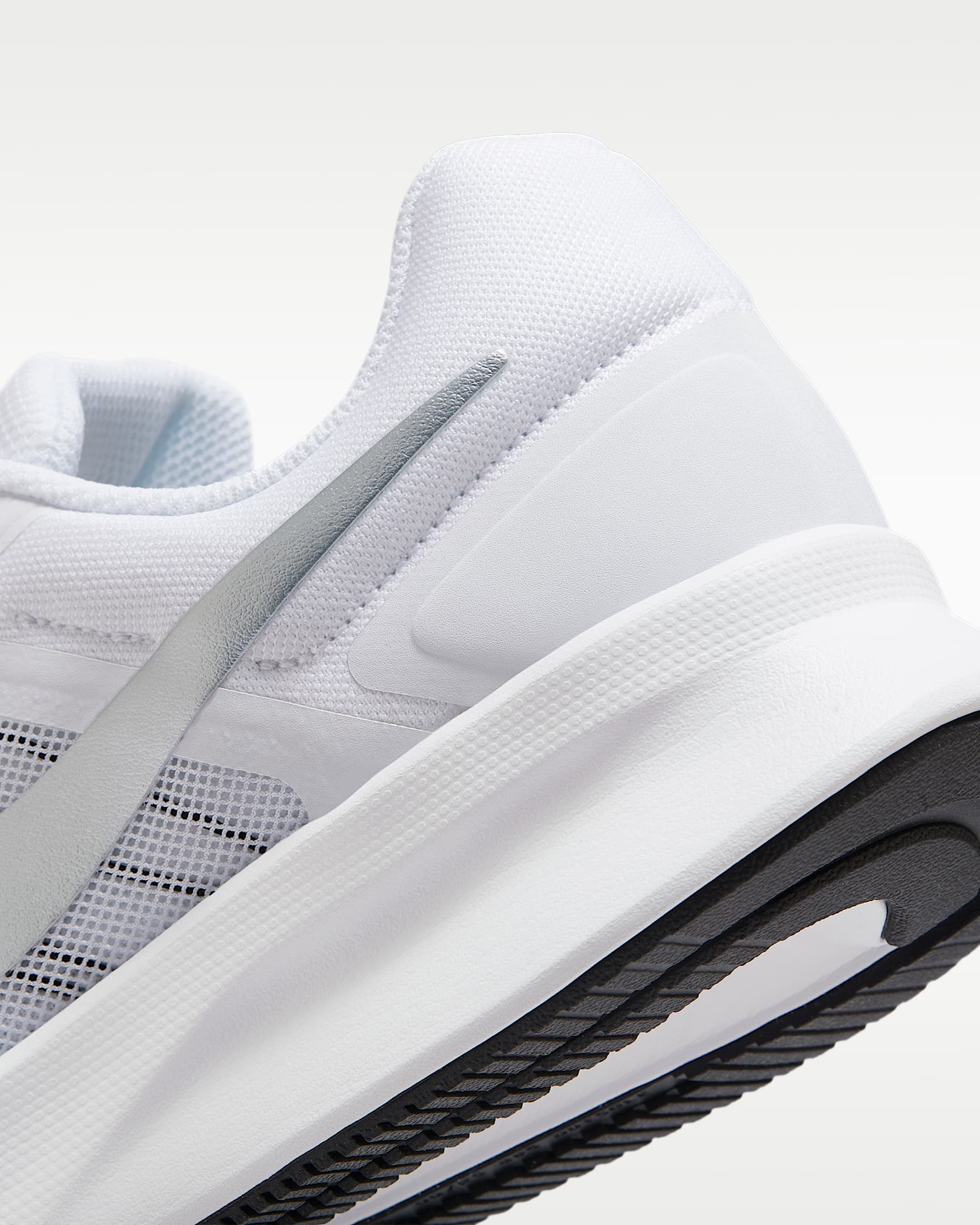 Nike Run Swift 3 Men's Road Running Shoes - White/Football Grey/Black/Metallic Silver