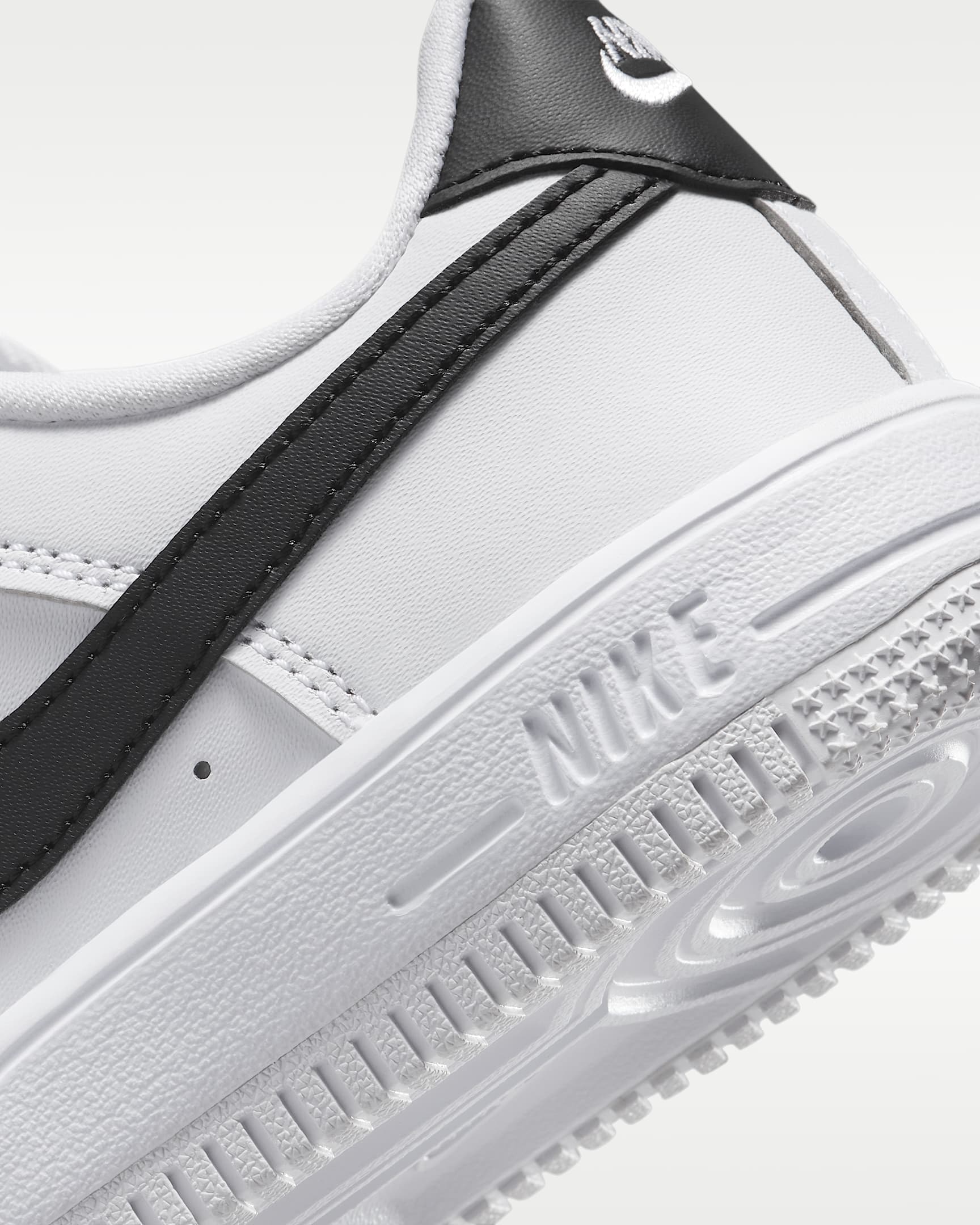 Nike Force 1 Low Little Kids' Shoes - White/Black