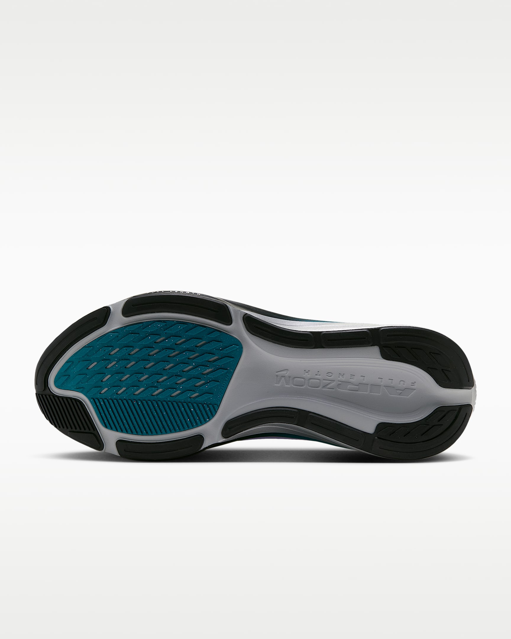 Nike Pegasus 42 Straßenlaufschuh für Herren - Football Grey/Bright Spruce/Metallic Silver/Schwarz