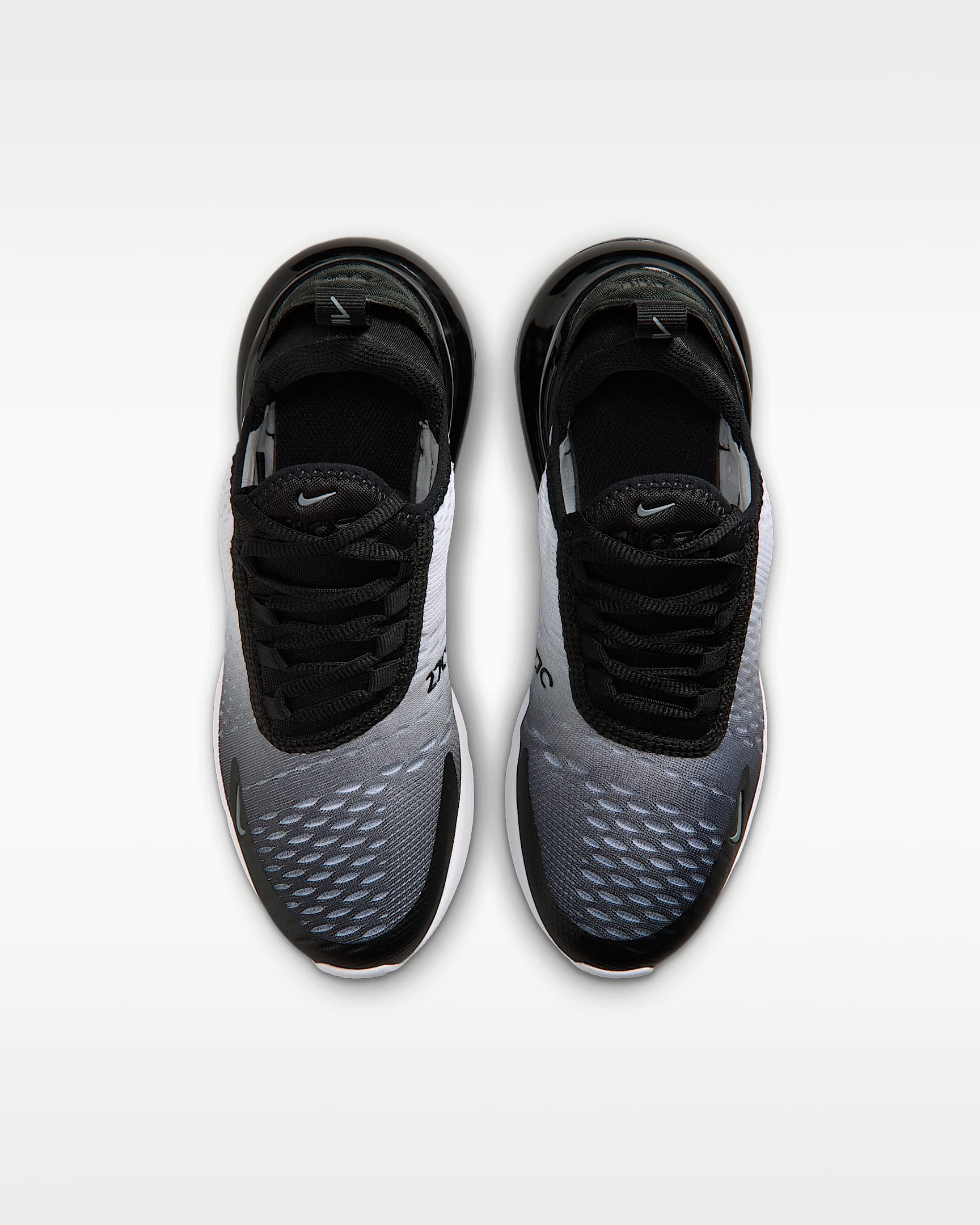 Nike Air Max 270 Older Kids' Shoes - Black/White/Cool Grey/Black