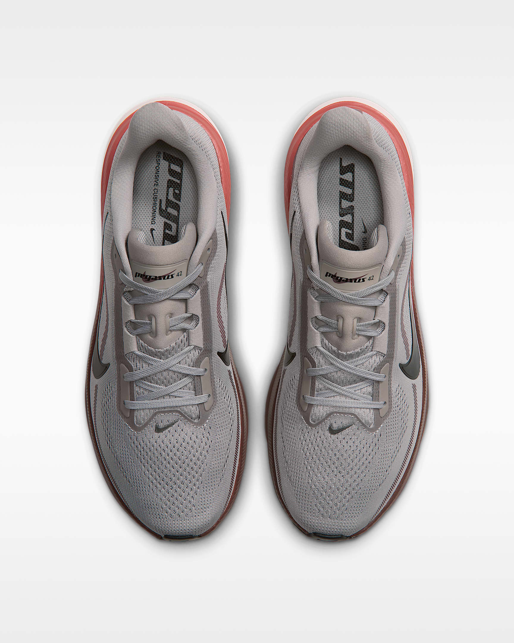 Nike Pegasus 42 Men's Road-Running Shoes - College Grey/Phantom/Light Boulder/Black