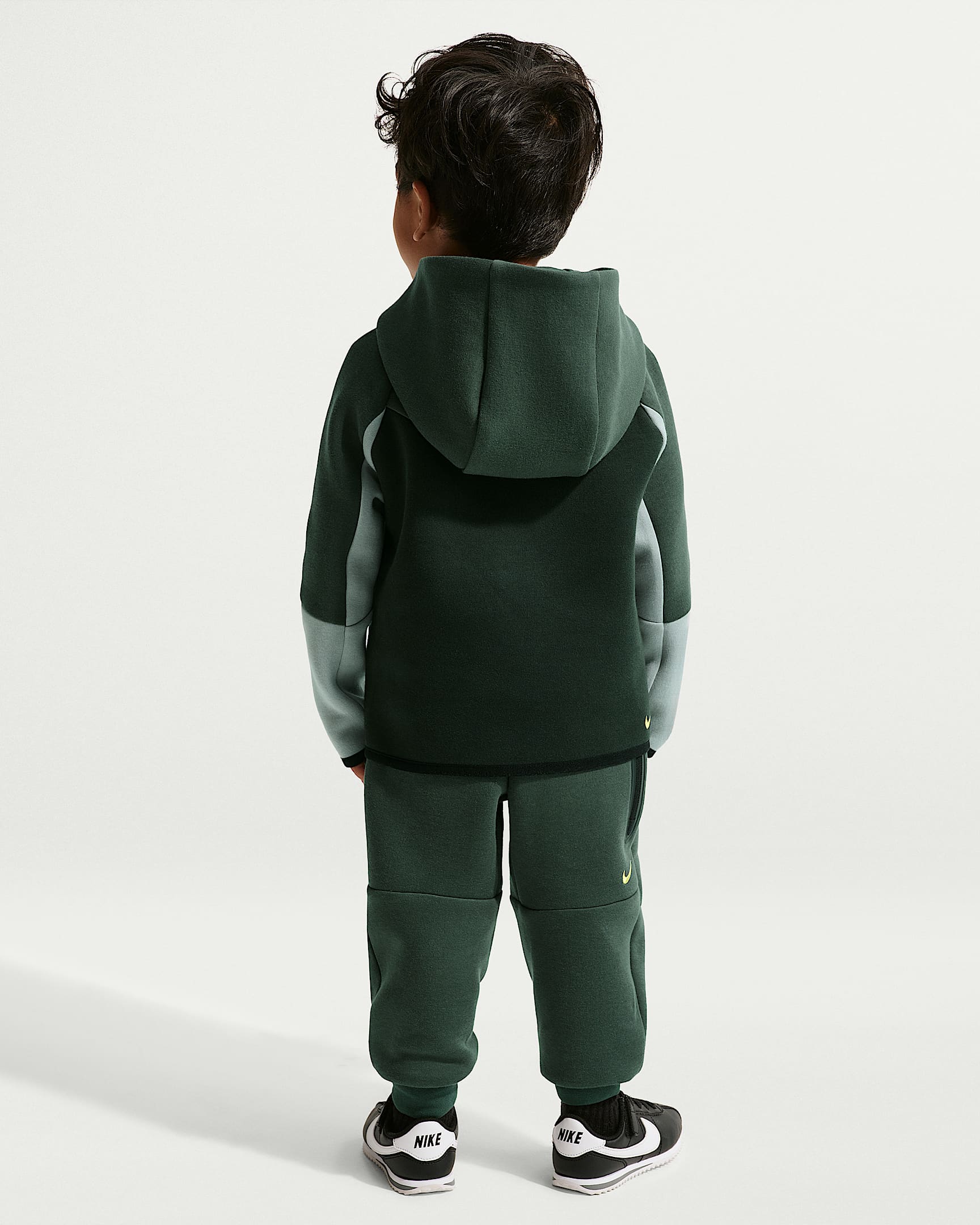 Nike Sportswear Toddler Tech Fleece 2-Piece Full-Zip Set - Camo Green