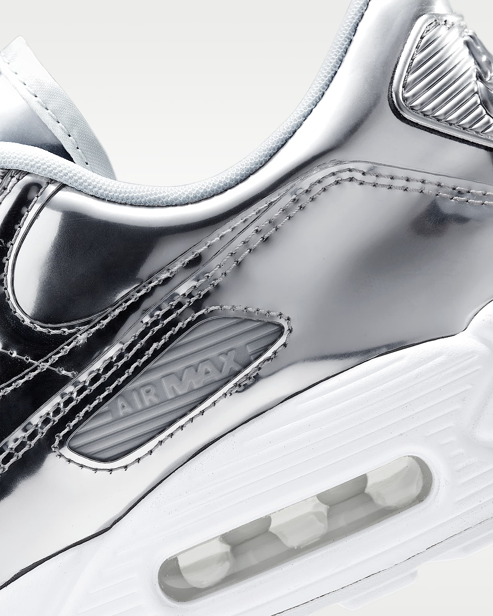 Nike Air Max 90 SP Shoe - Chrome/Pure Platinum/White/Chrome