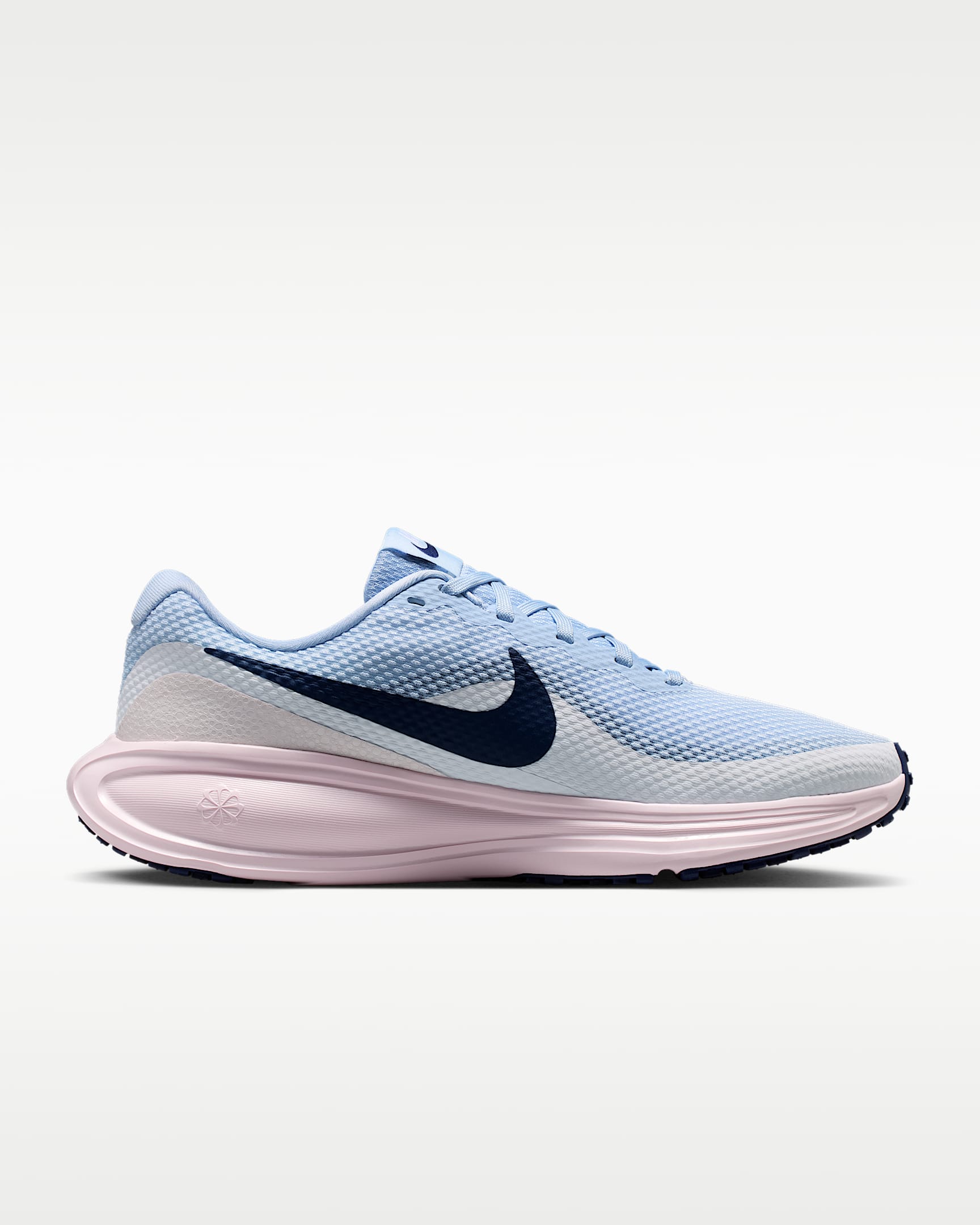 Nike Revolution 8 女款路跑鞋 - Hydrogen Blue/白色/Pearl Pink/Blue Void