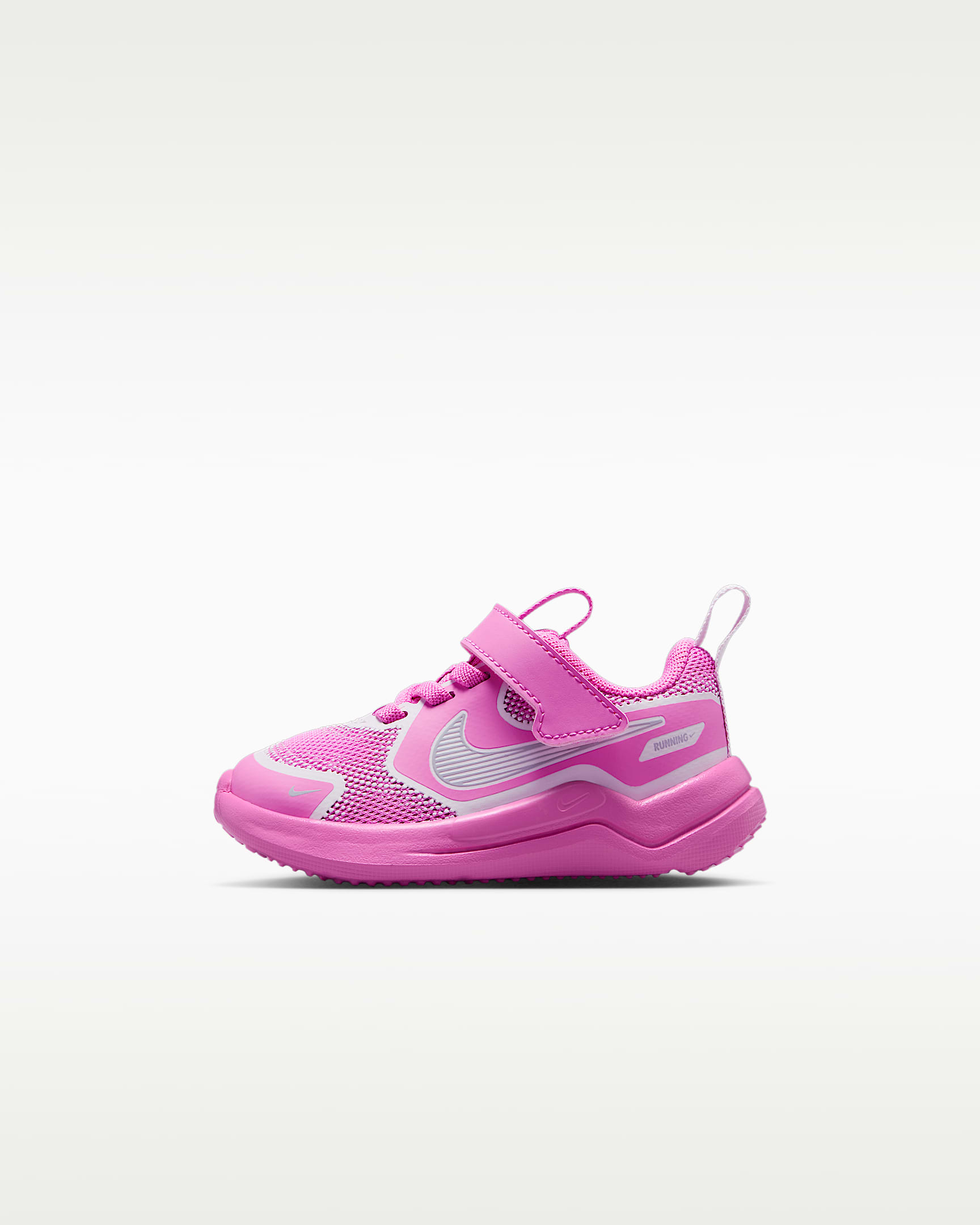 Nike Cosmic Runner Swoosh Baby/Toddler Shoes - Playful Pink/Bleached Lilac/Black