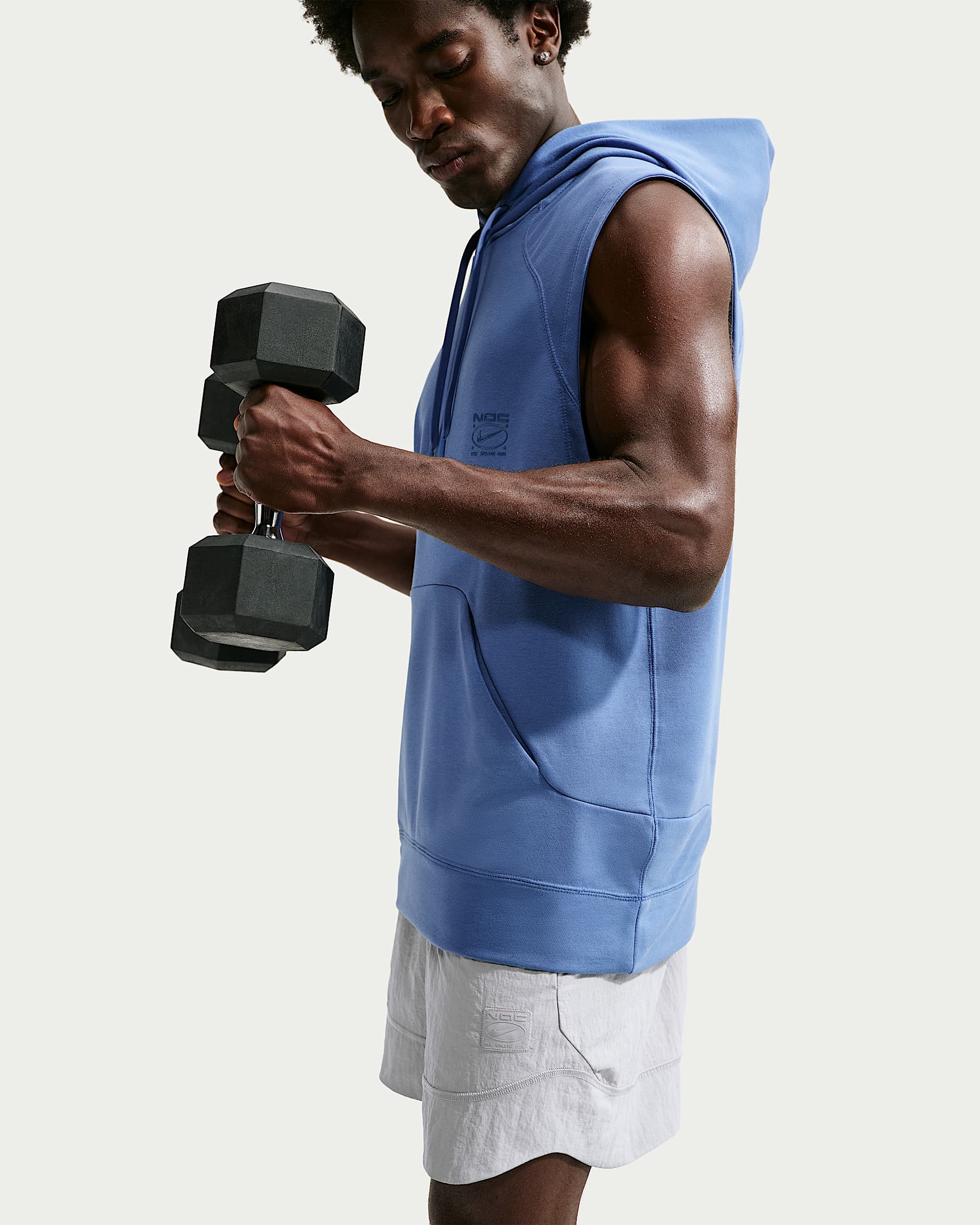 Nike N.A.C. Men's Dri-FIT Woven Shorts - Light Smoke Grey/Light Smoke Grey