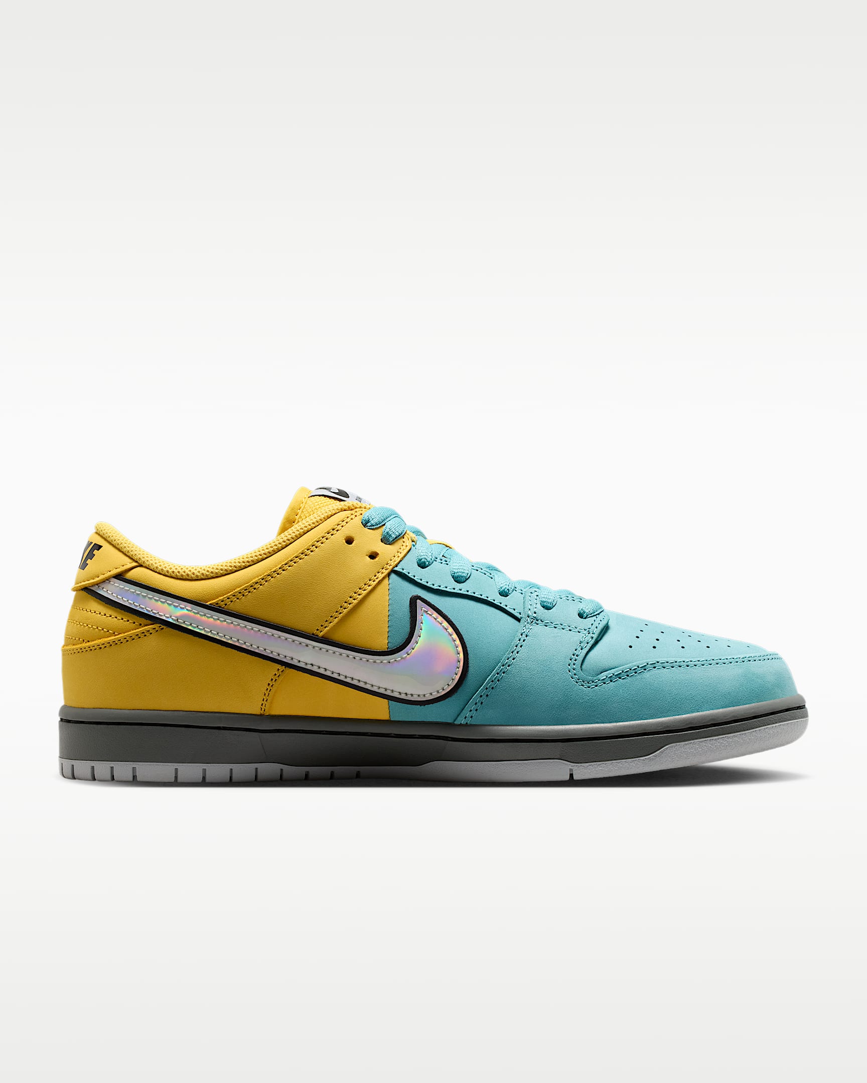 Chaussures de skateboard Nike SB Dunk Low Pro - Lightning/Denim Turquoise/Iron Grey/Wolf Grey