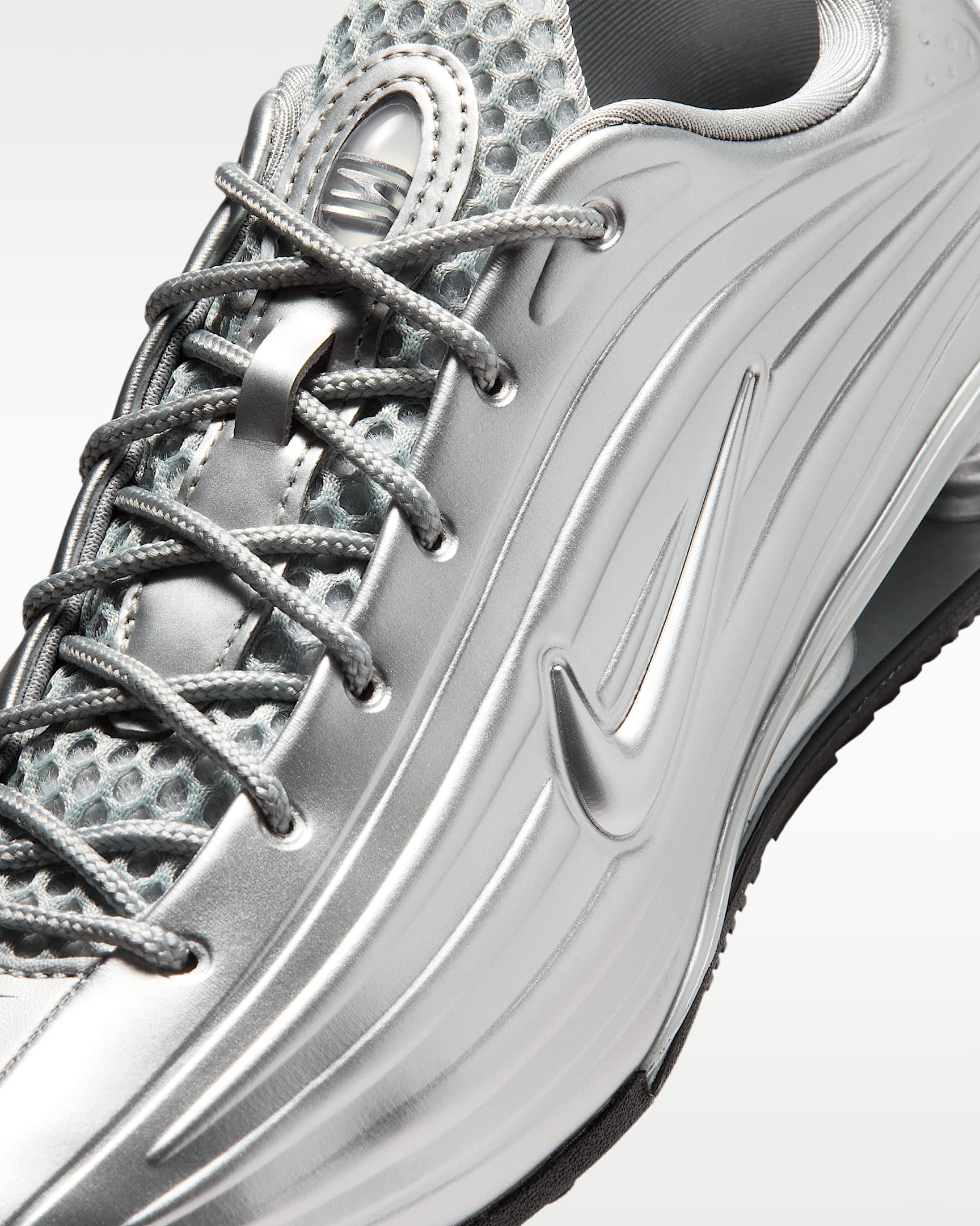 Nike Shox Z Women's Shoes - Silver/Black/Metallic Silver
