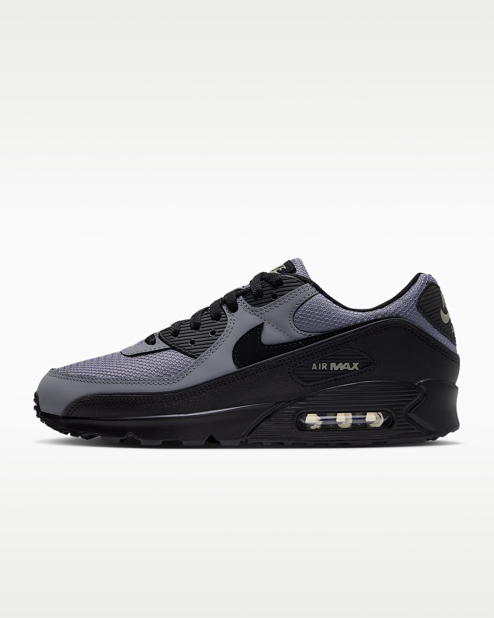 Nike Air Max 90 Men's Shoes - Cool Grey/Light Army/Black