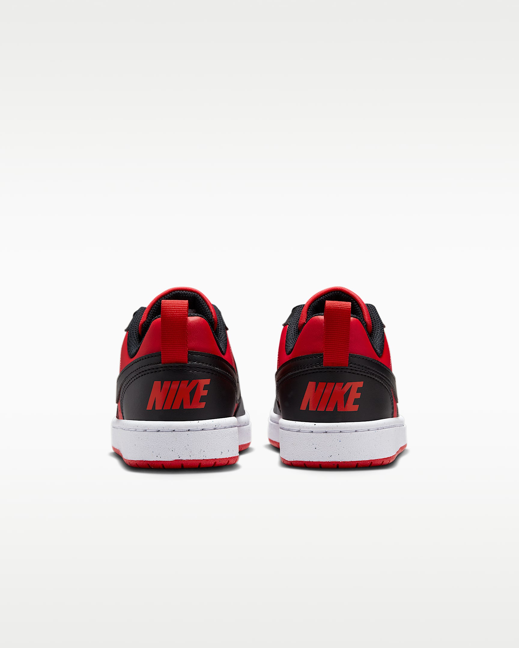 Nike Court Borough Low Recraft Big Kids' Shoes - University Red/White/Black