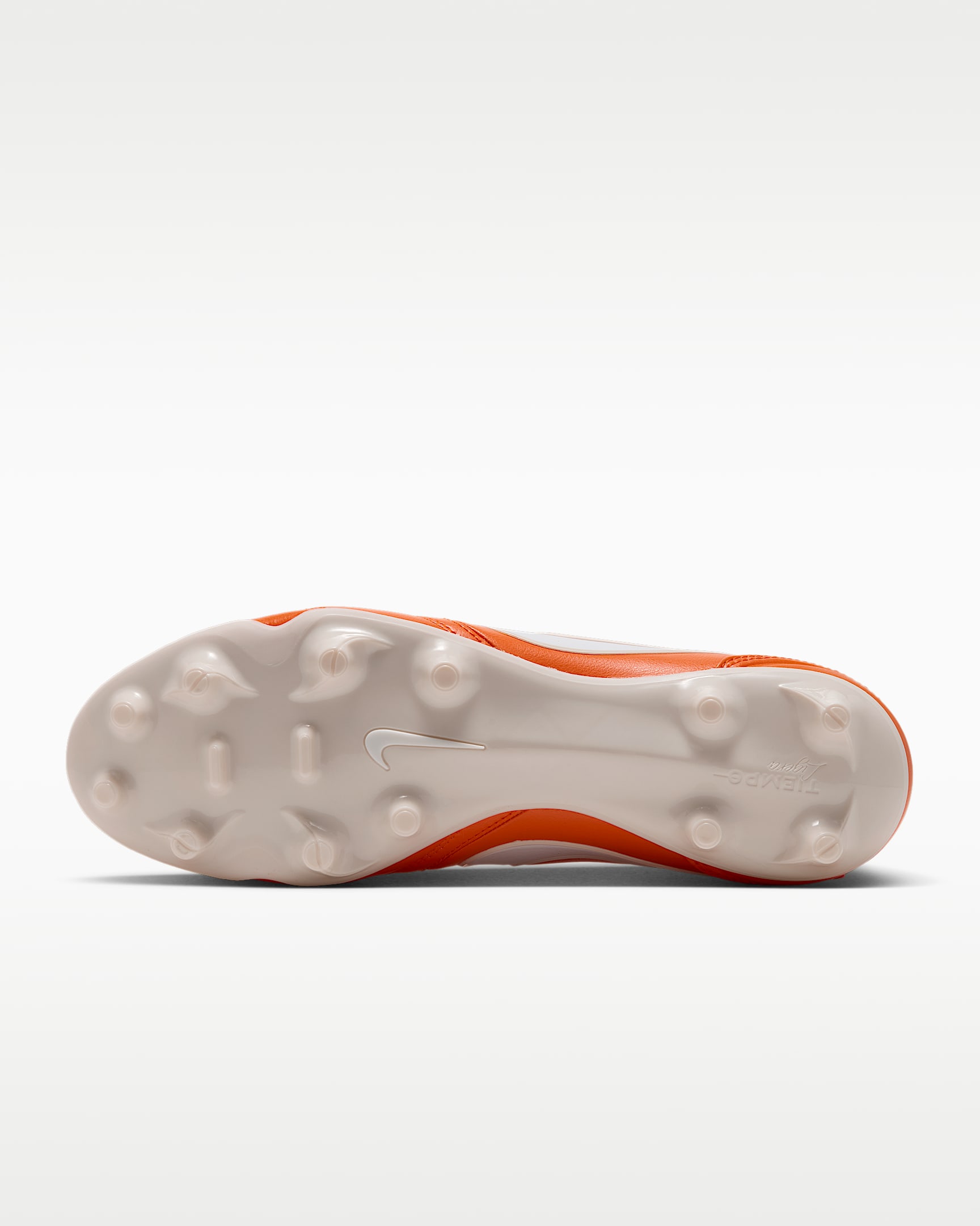 Nike Tiempo Ligera Pro Firm-Ground Low-Top Soccer Cleats - Safety Orange/White