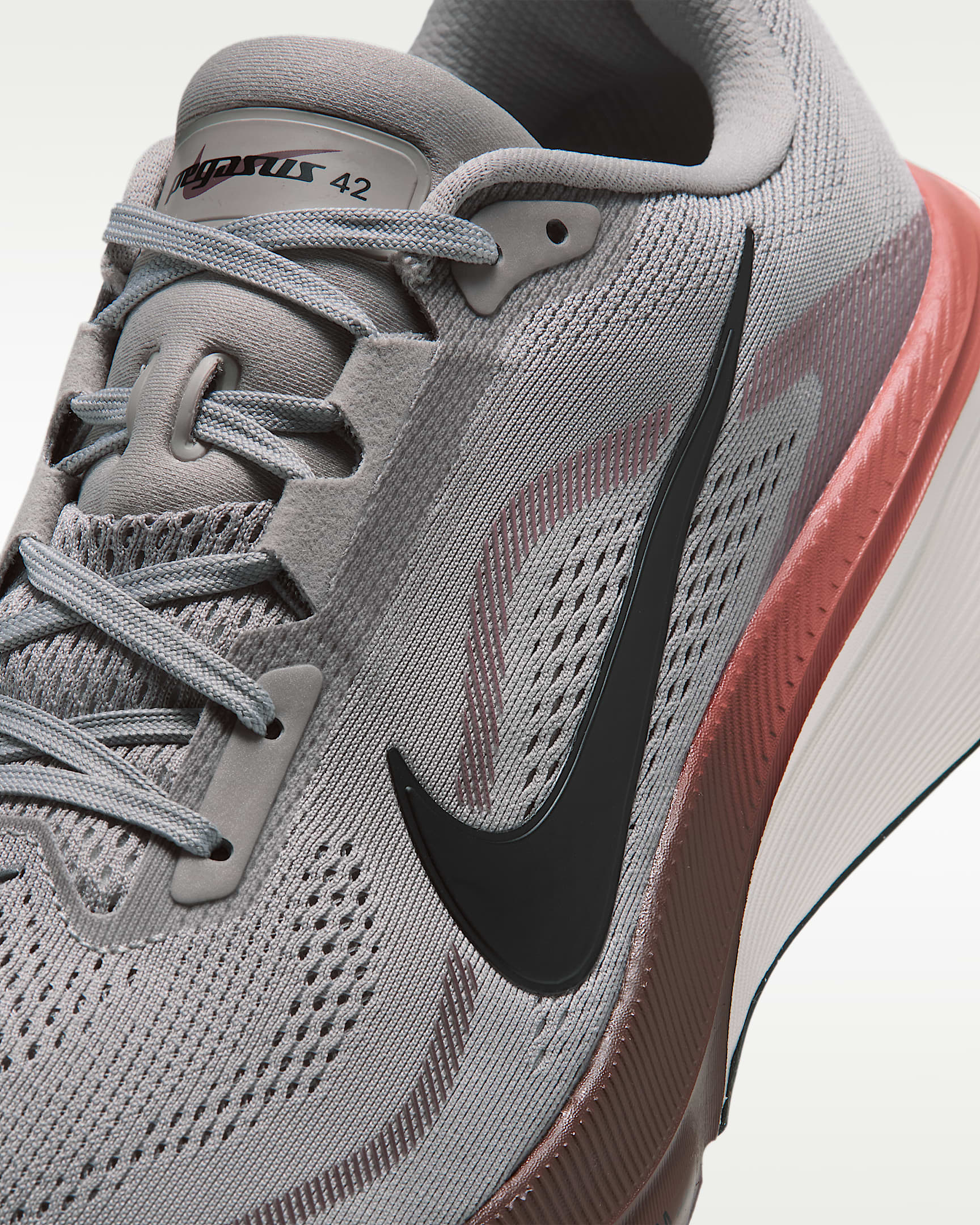 Nike Pegasus 42 Men's Road-Running Shoes - College Grey/Phantom/Light Boulder/Black