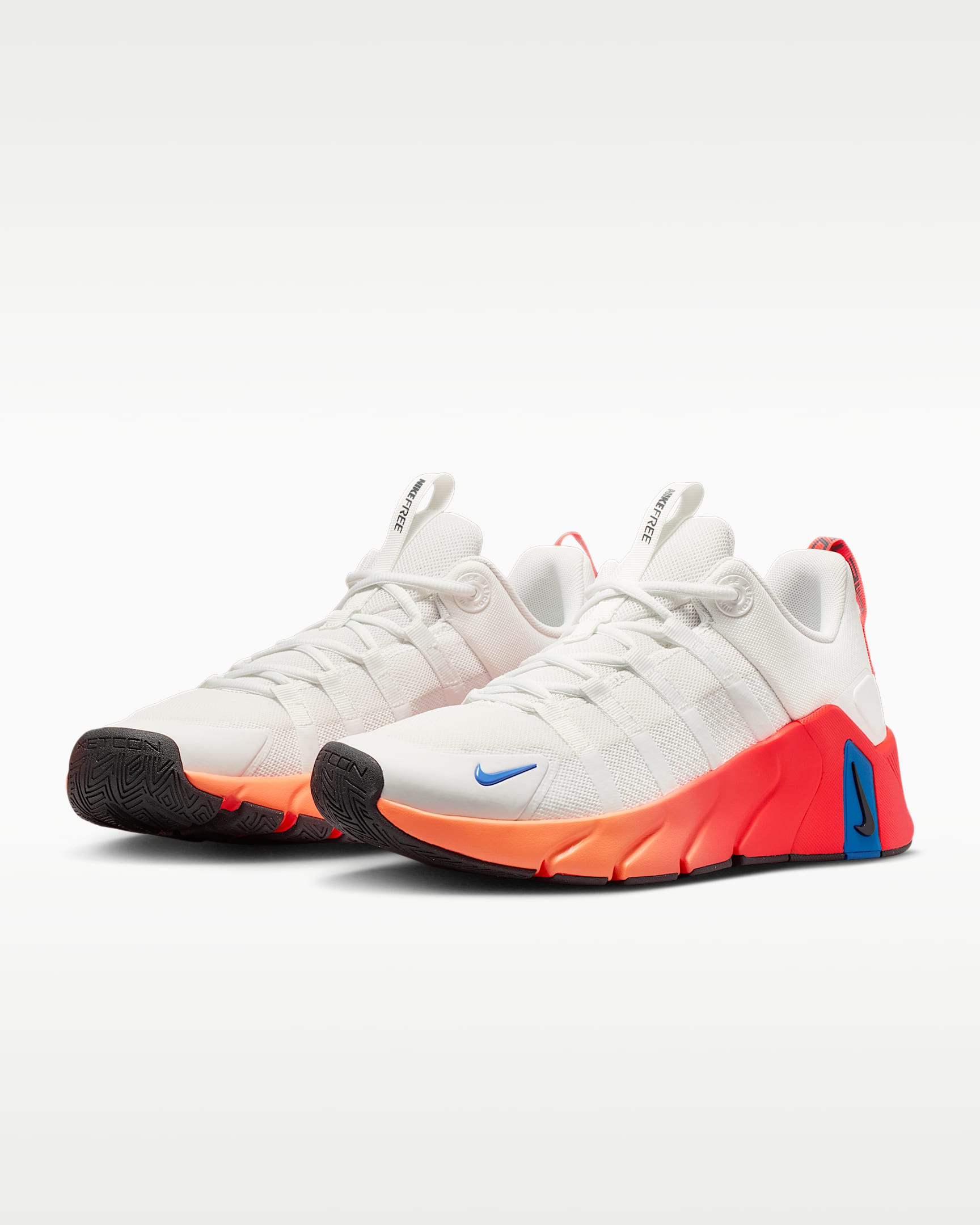 Nike Free Metcon 7 Men's Training Shoes - Summit White/Bright Crimson/Orange Pulse/Anthracite