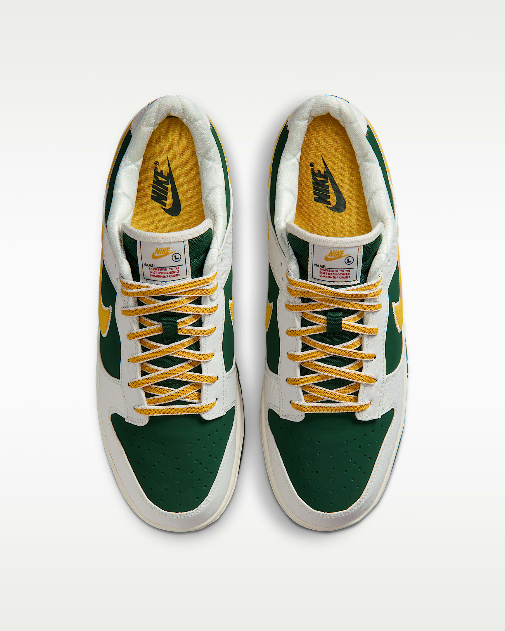 Nike Dunk Low Retro Men's Shoes - Sail/Fir/University Red/University Gold