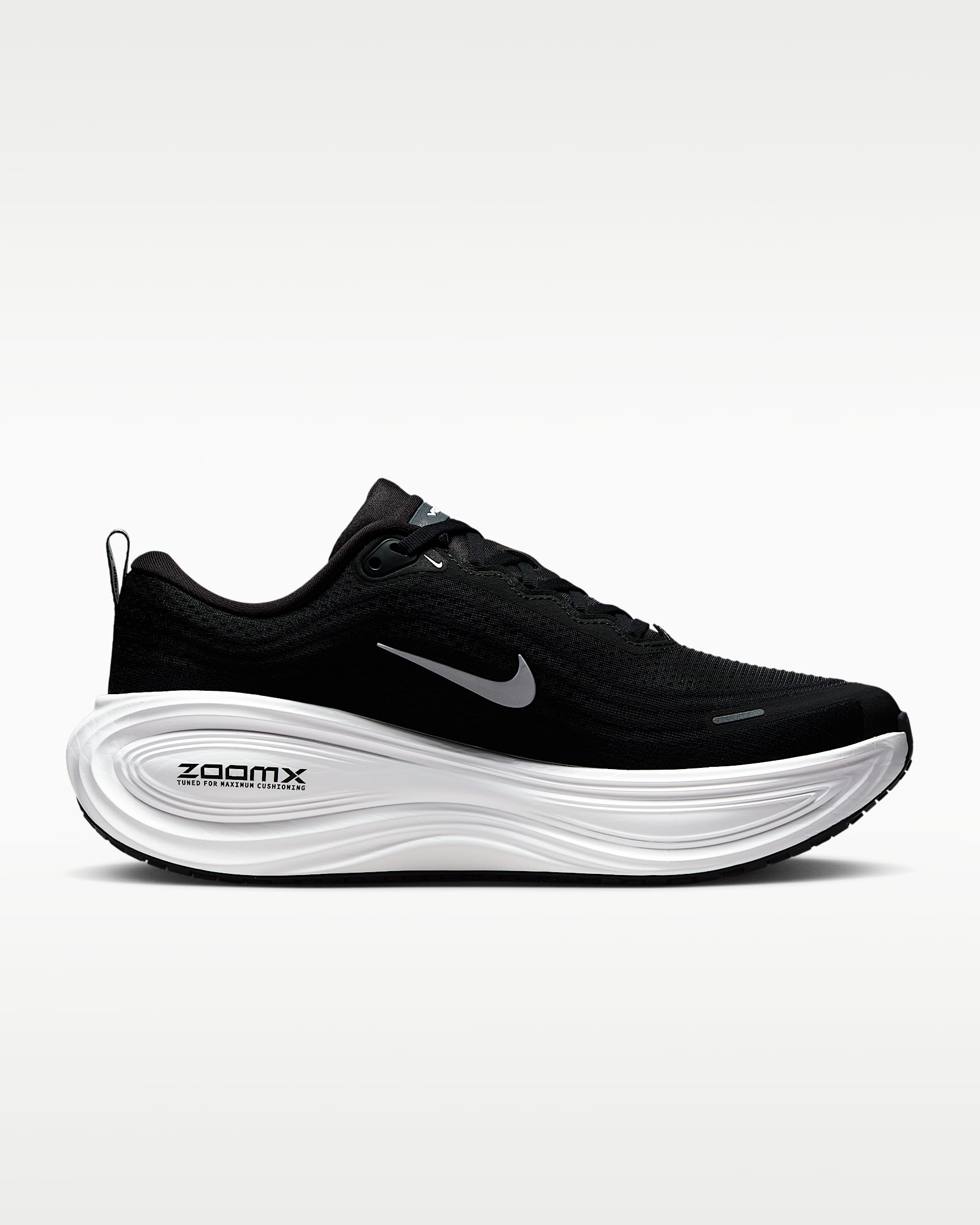 Nike Vomero Plus Men's Road Running Shoes (Wide) - Black/Cool Grey/Metallic Dark Grey/White