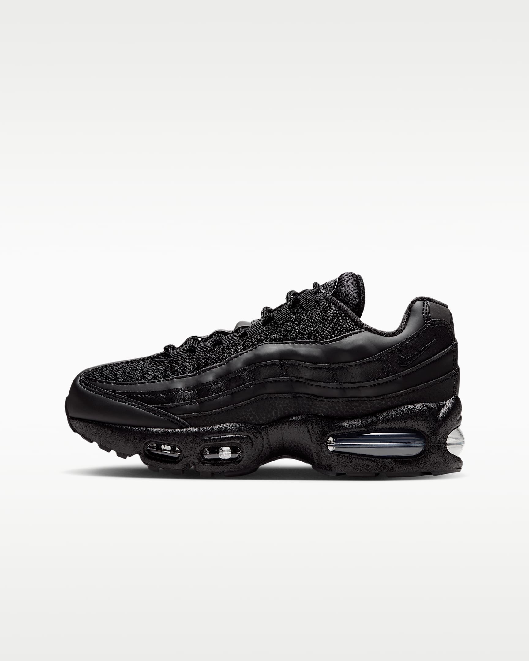 Nike Air Max 95 Essential Older Kids' Shoes - Black/Black/Anthracite/Black