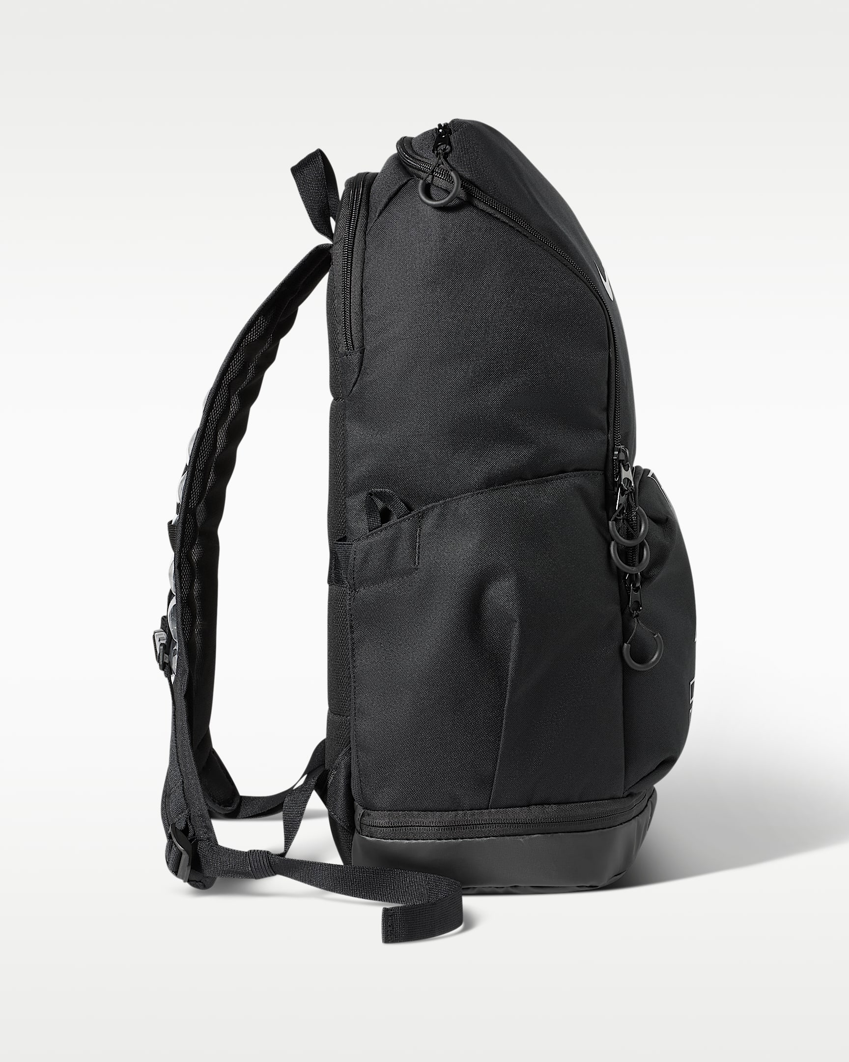 Mochila (32 L) Nike Varsity Elite - Negro/Negro/Plata metalizado