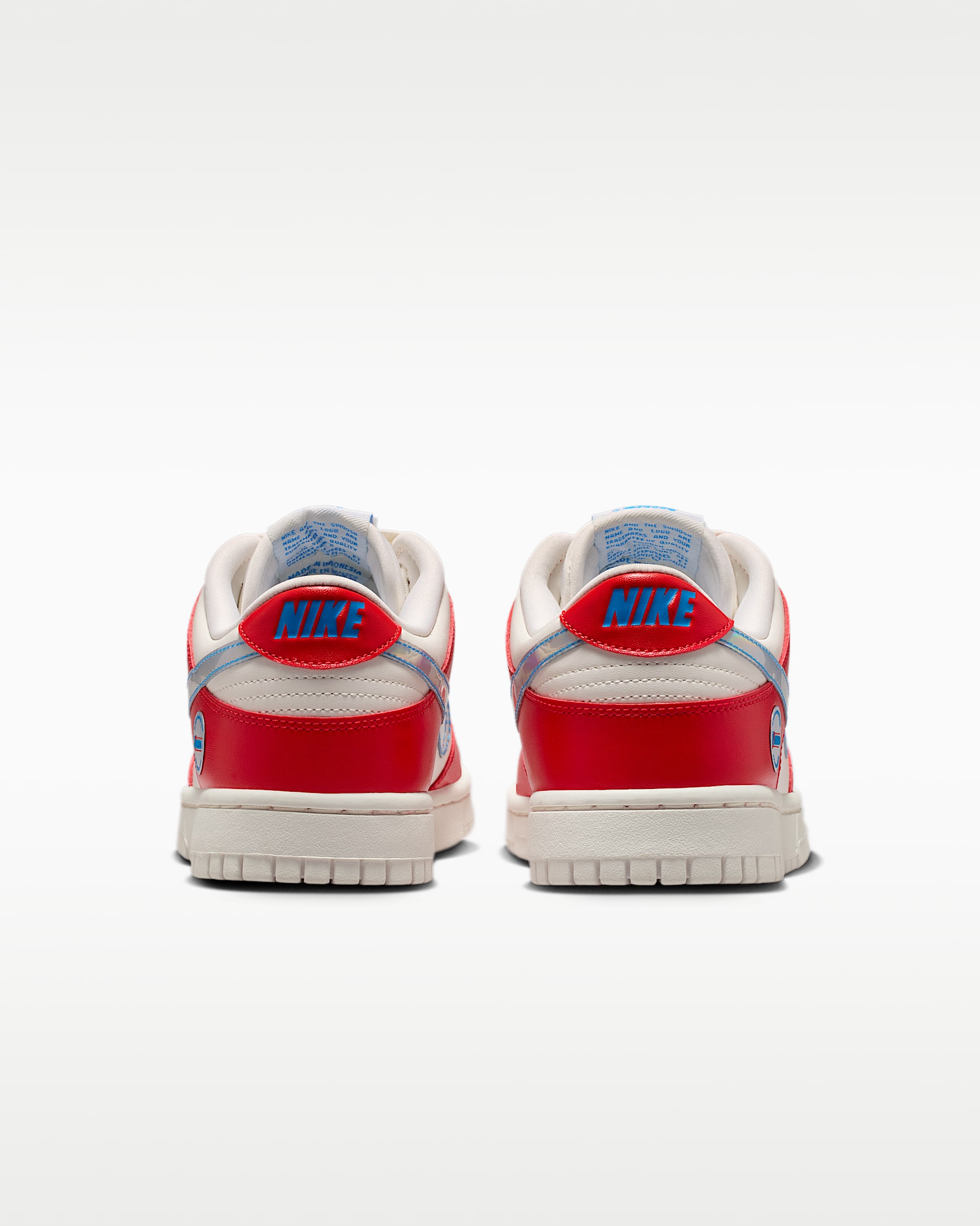 Nike Dunk Low WNBA 30th Women's Shoes - Action Red/Sail/Light Photo Blue/Multi-Color