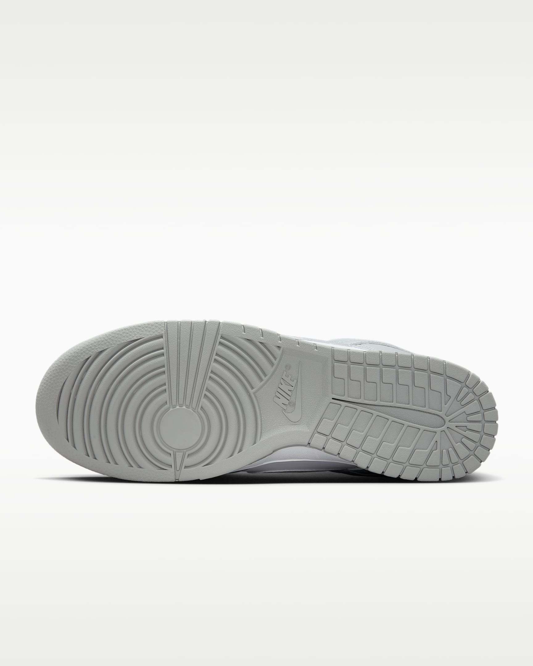 Nike Dunk Low Retro Men's Shoes - White/White/Light Smoke Grey