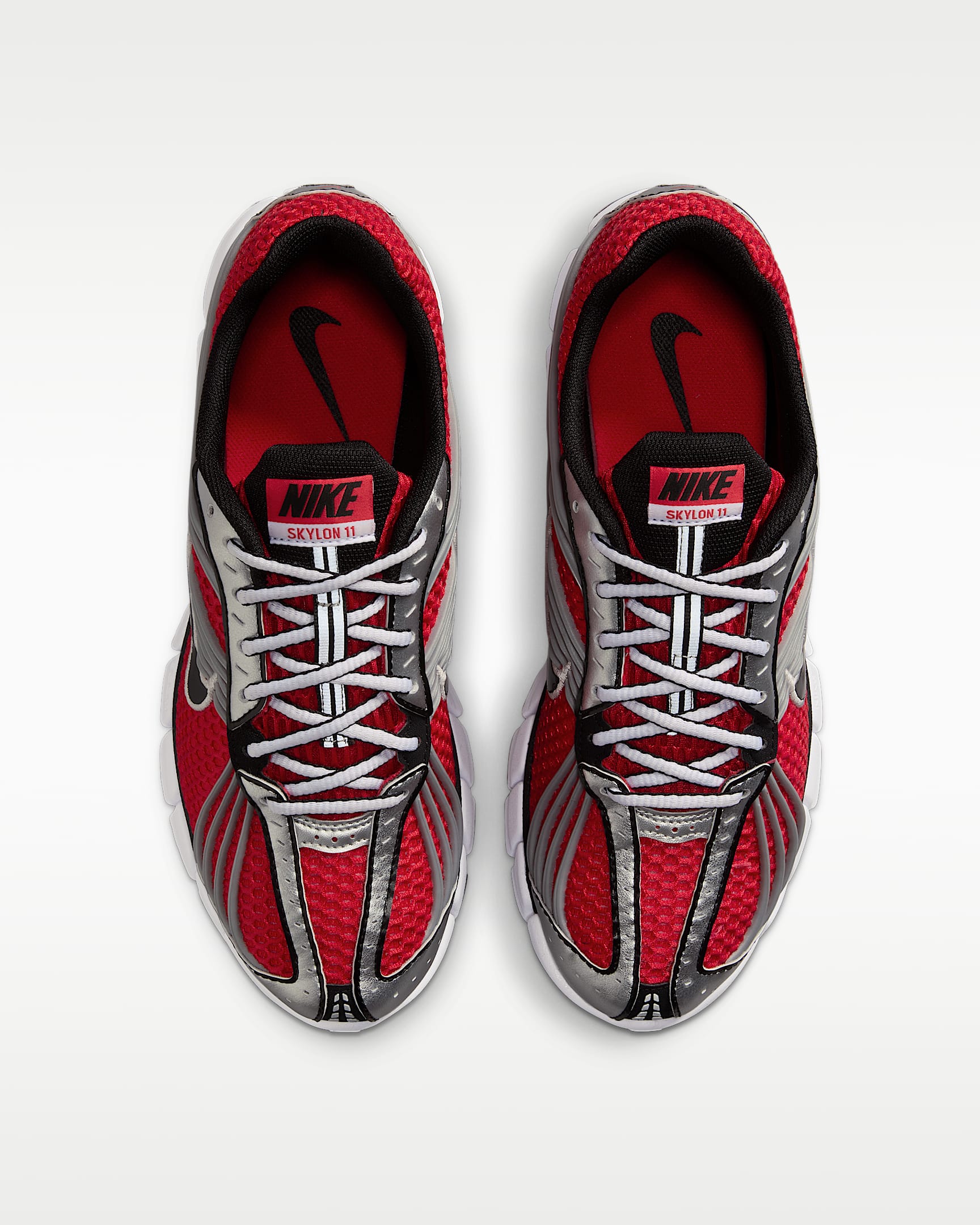 Chaussure Nike Zoom Skylon 11 pour femme - University Red/Metallic Silver/Blanc/Noir