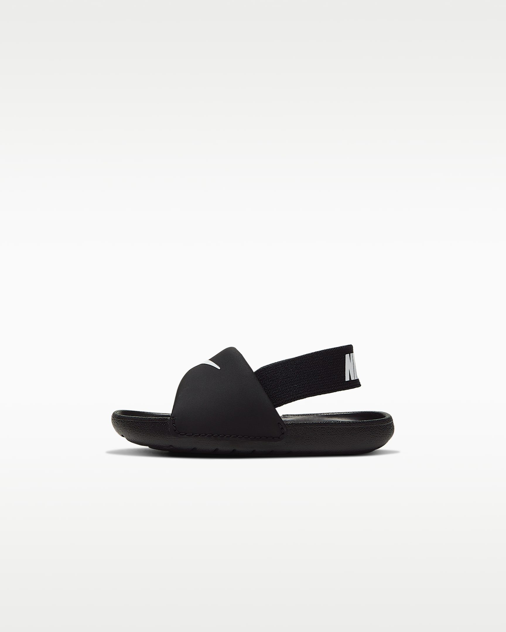 Nike Kawa Badeslipper für Babys und Kleinkinder - Schwarz/Weiß/Weiß/Weiß