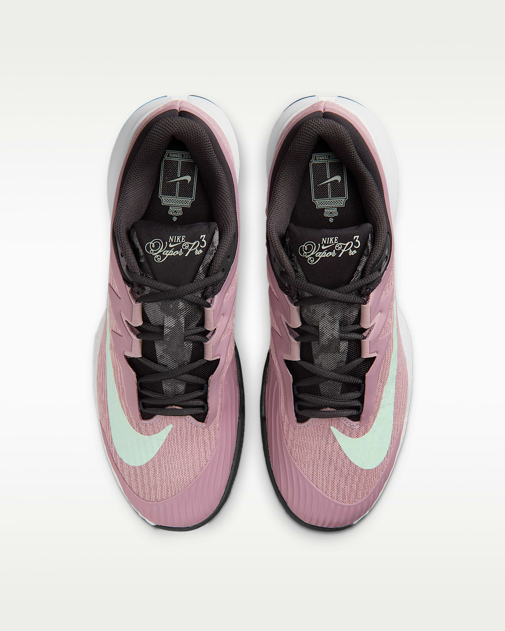 Tenis de tenis para cancha de arcilla para hombre Nike Vapor Pro 3 PRM - Mena violeta claro/Antracita/Gris vasto/Verde ligero