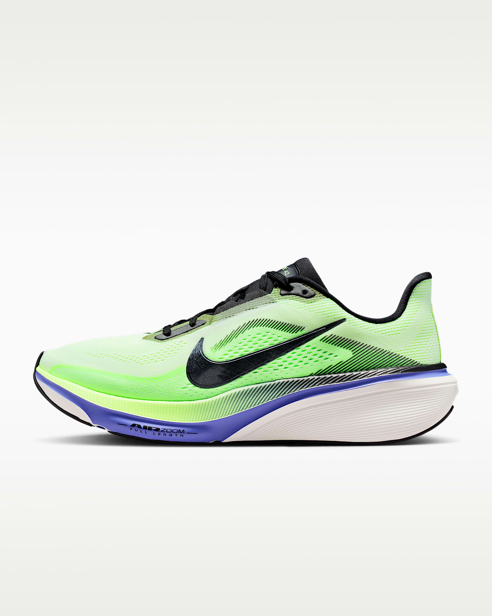 Chaussure de running sur route Nike Pegasus 42 pour homme - Volt Tint/Sapphire/Lime Blast/Black Spruce