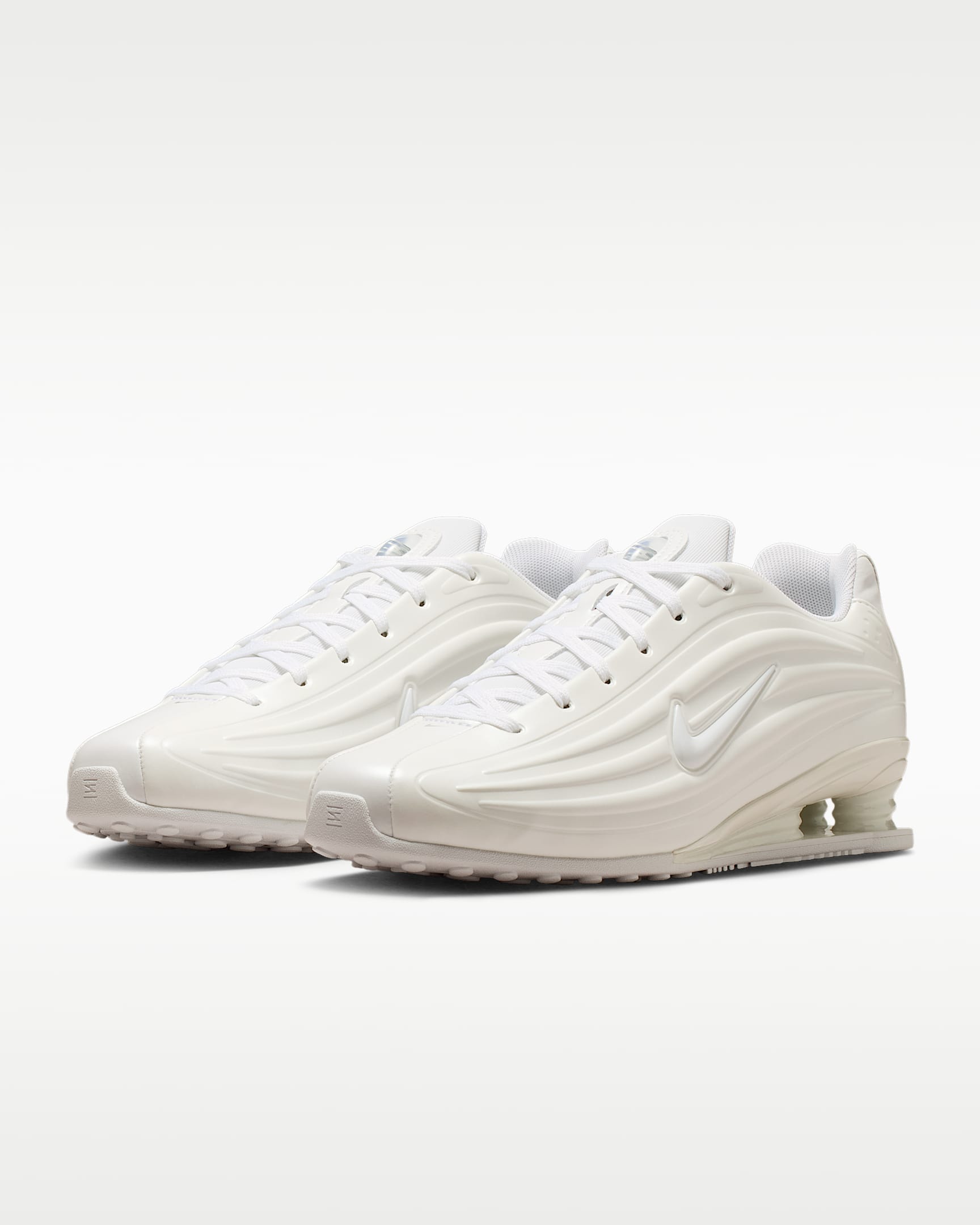 Nike Shox Z Women's Shoes - White/Summit White/Metallic Silver/White