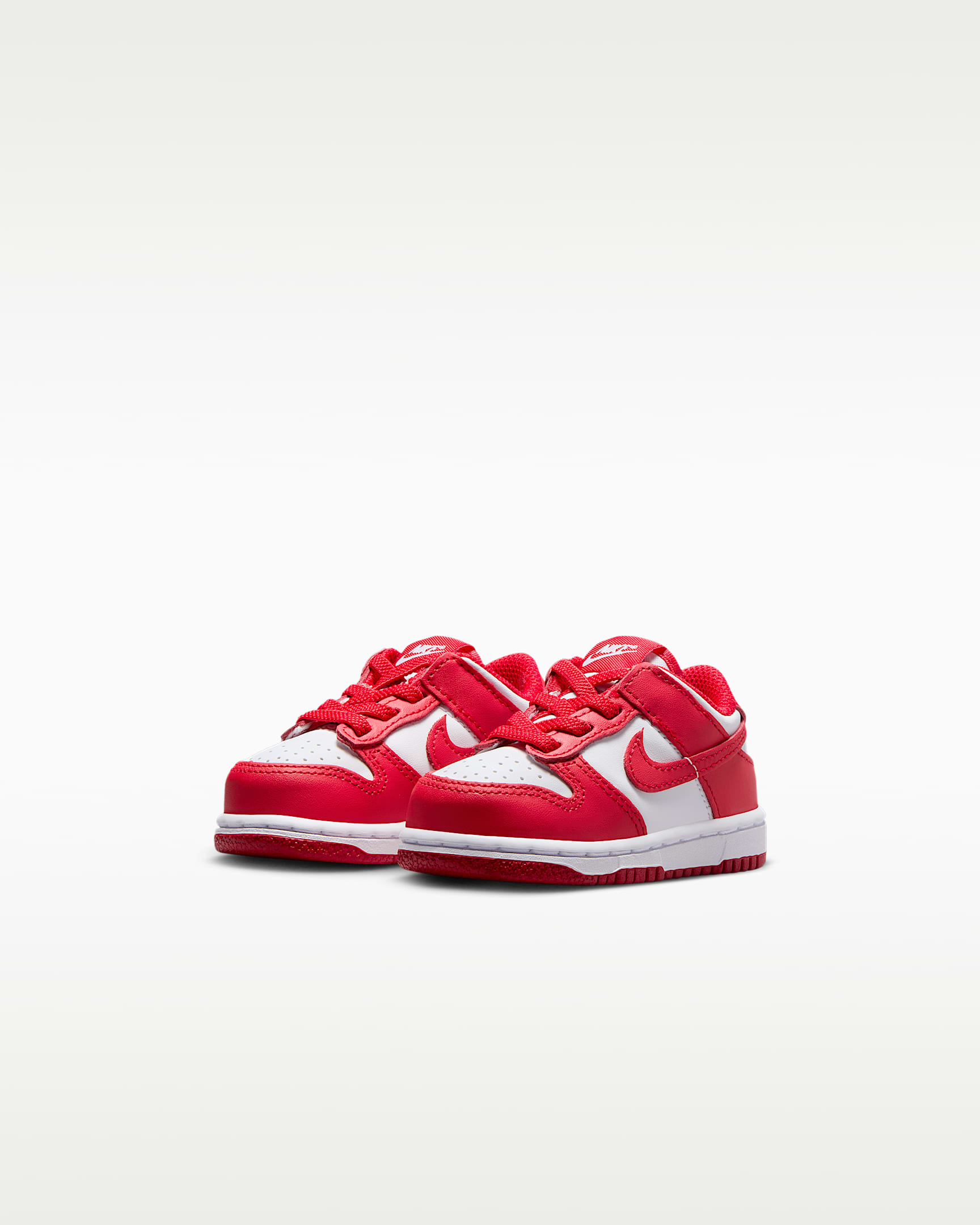 Nike Dunk Low Baby/Toddler Shoes - White/Red/University Red