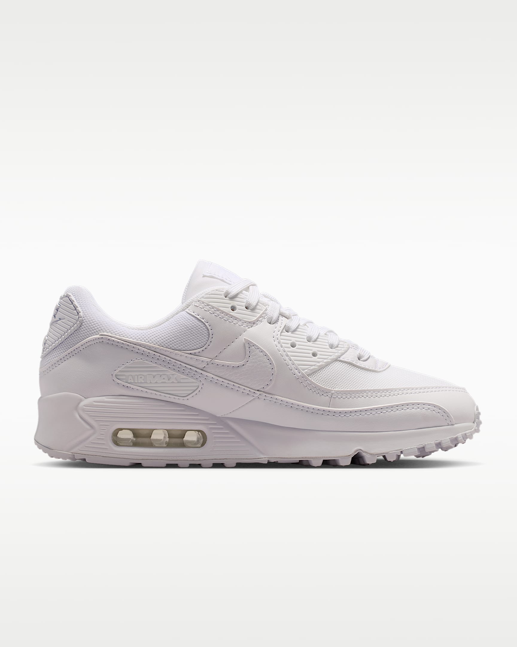 Nike Air Max 90 Women's Shoes - White/White/White
