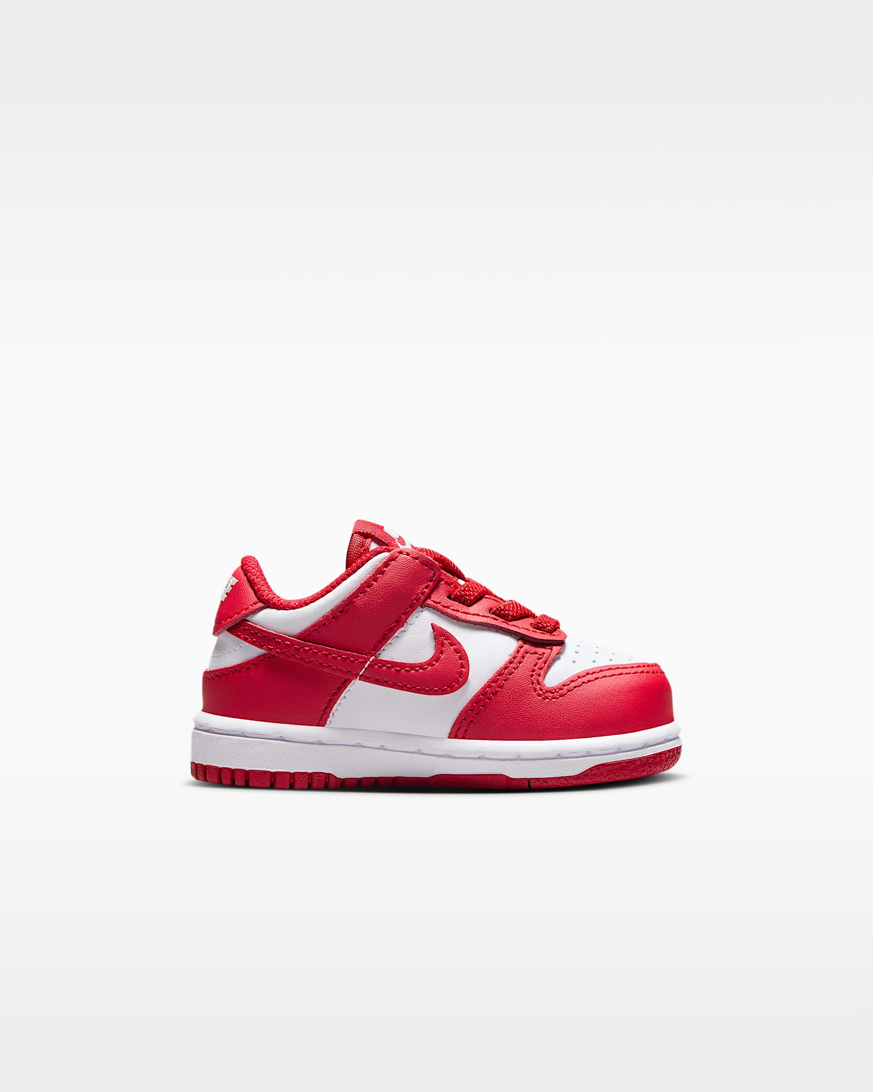 Nike Dunk Low Baby/Toddler Shoes - White/Red/University Red