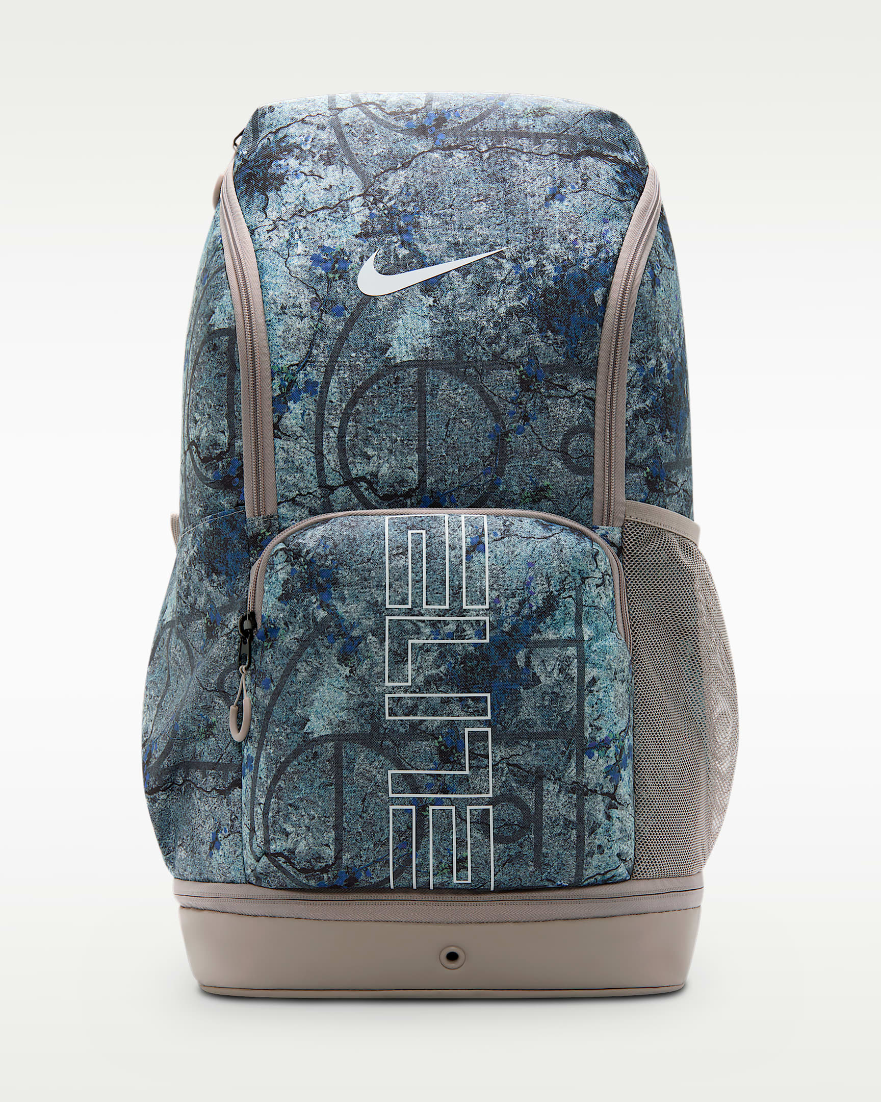 Nike Varsity Elite Rucksack mit Print (32 l) - Weiß/College Grey/Weiß
