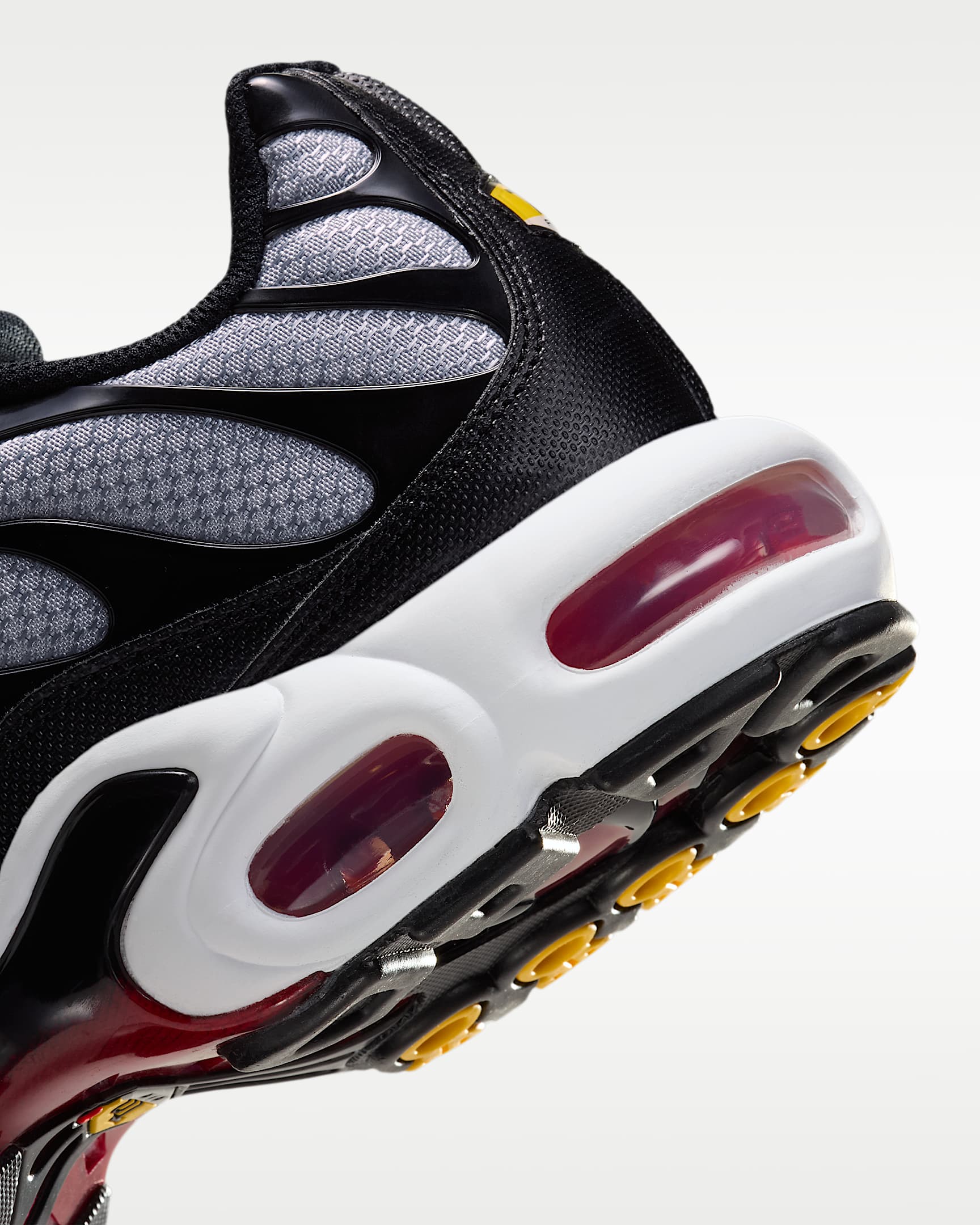 Nike Air Max Plus Men's Shoes - Wolf Grey/Black/White/Tough Red
