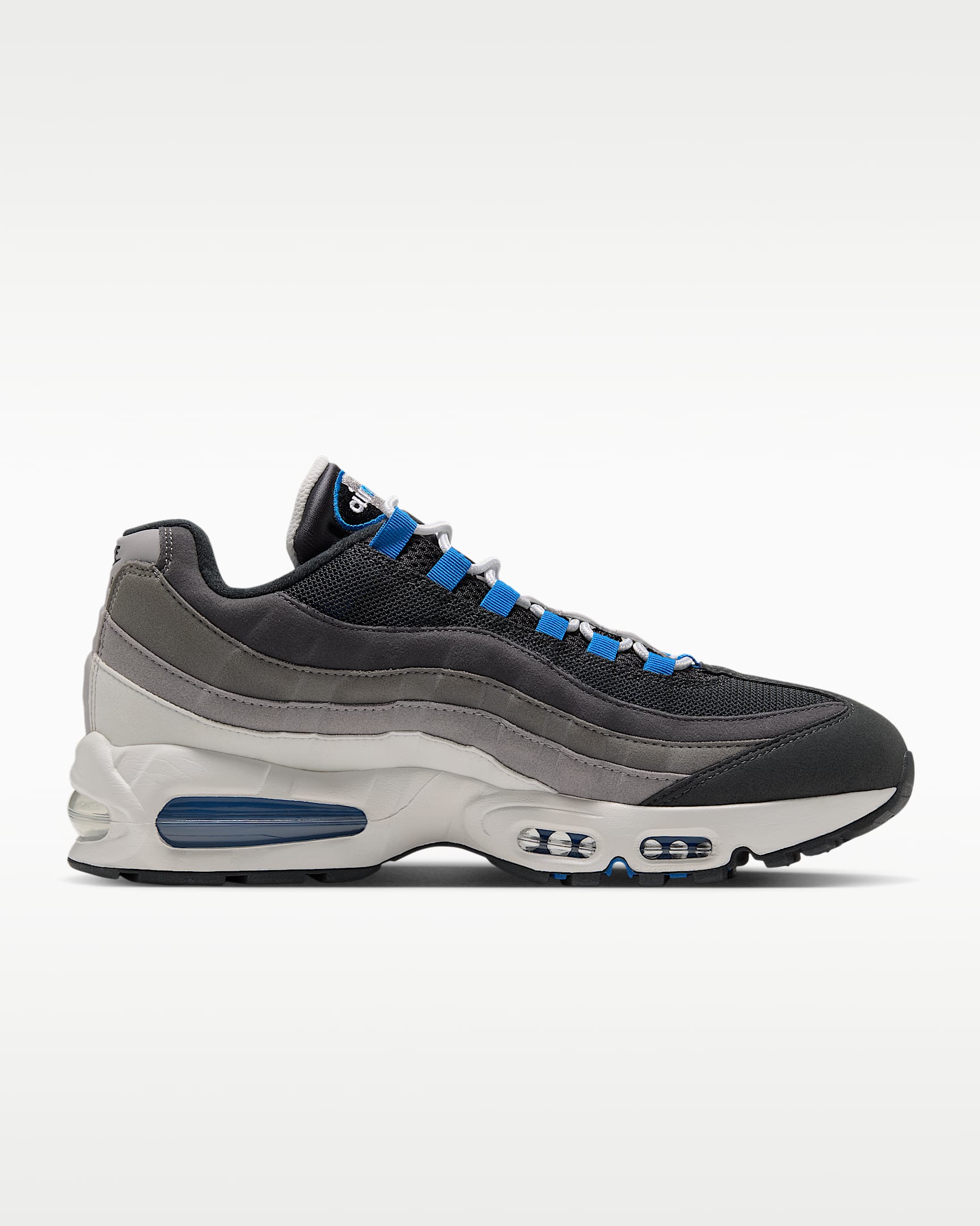 Nike Air Max 95 Big Bubble Premium Men's Shoes - Anthracite/Light Graphite/Light Charcoal/Blue Spark