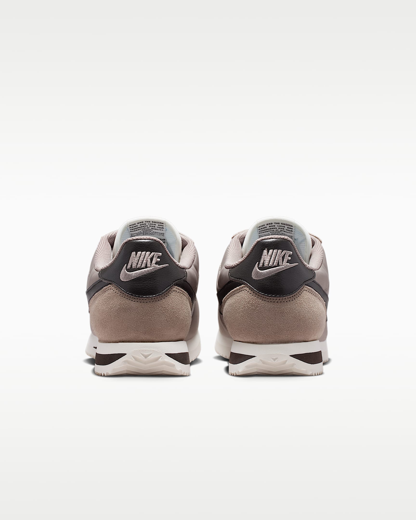 รองเท้าผู้ชาย Nike Cortez Textile - Moon Fossil/Sail/Shadow Brown
