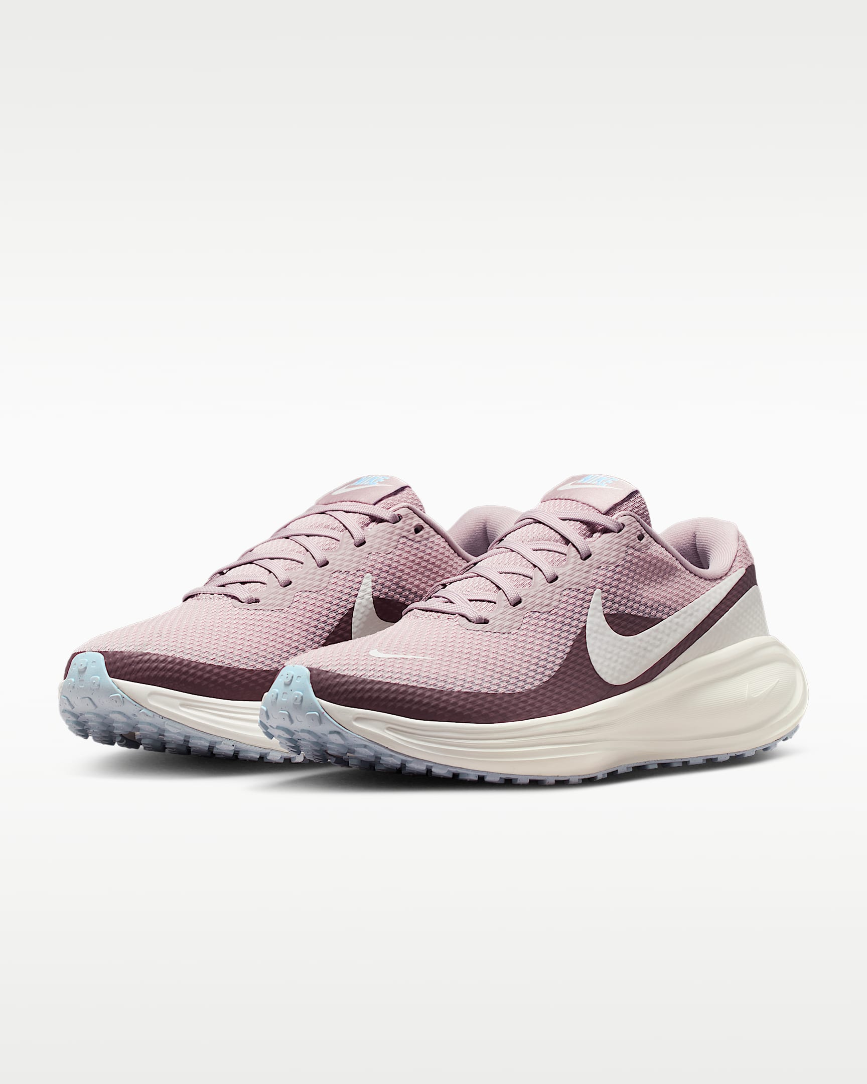 Nike Revolution 8 女款路跑鞋 - Particle Rose/Tattoo/Hydrogen Blue/Sail