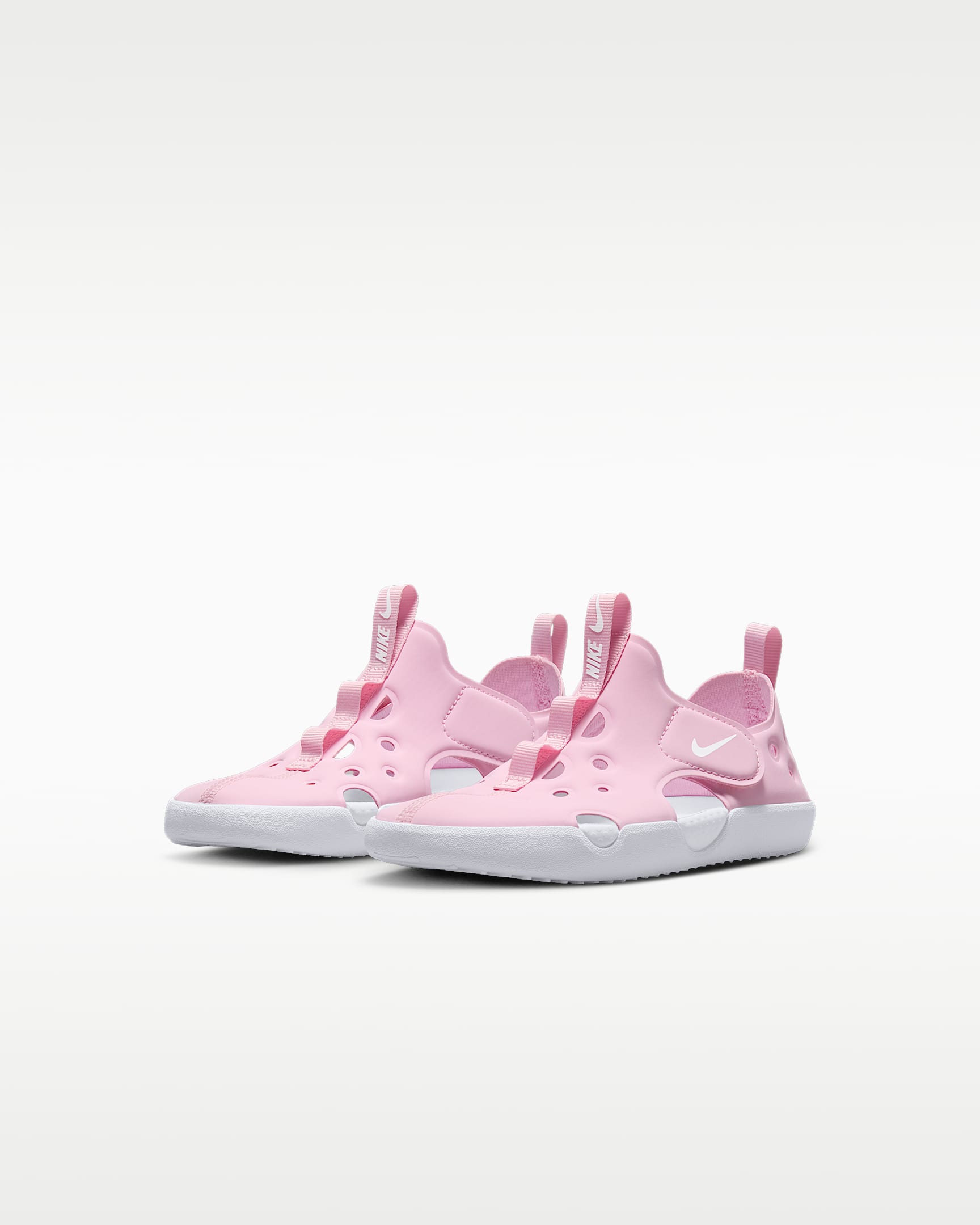 รองเท้าแซนดัลเด็กเล็ก Nike Sunray Protect 4 - Pink Foam/ขาว